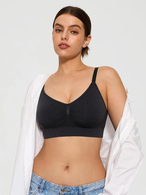 2-Pack Seamless Comfort Removable Pad Everyday Bra Bundle - Image 6