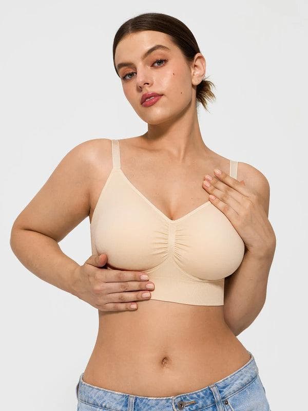 2-Pack Seamless Comfort Removable Pad Everyday Bra Bundle - Image 8