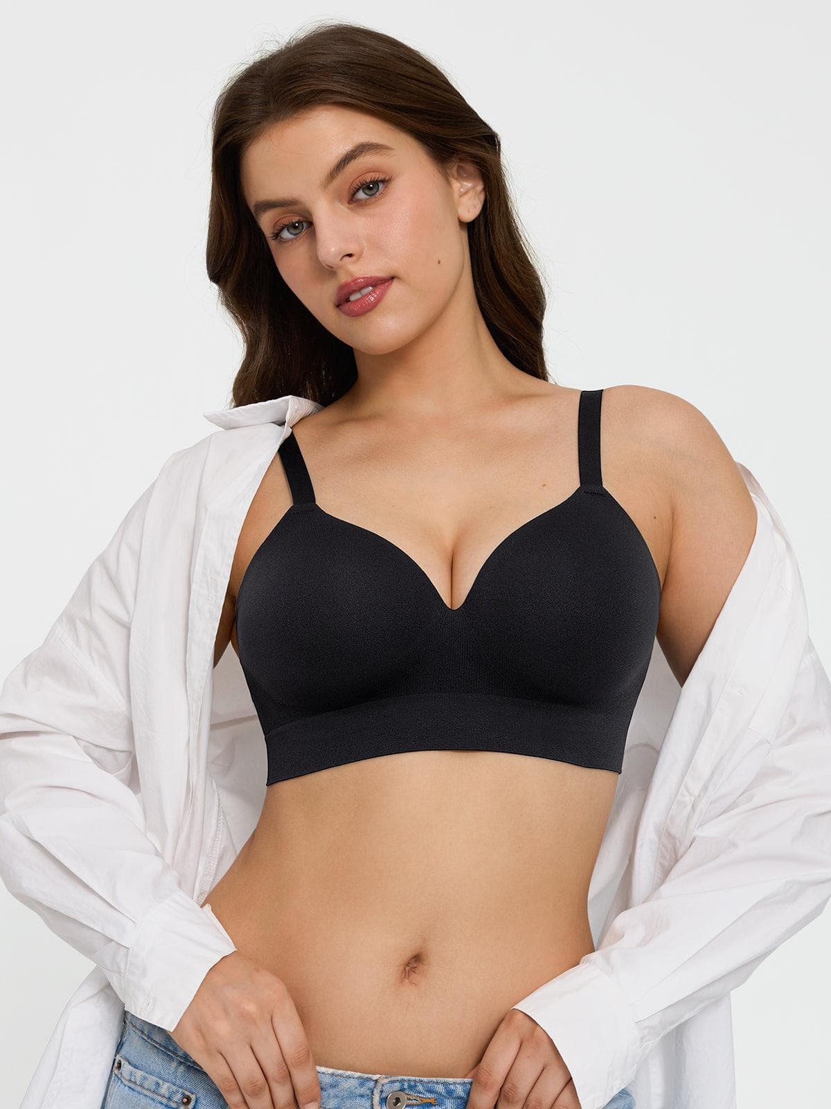 2-Pack ContourLift™ Seamless Wireless Shaping Push Up Bra Bundle - Image 22