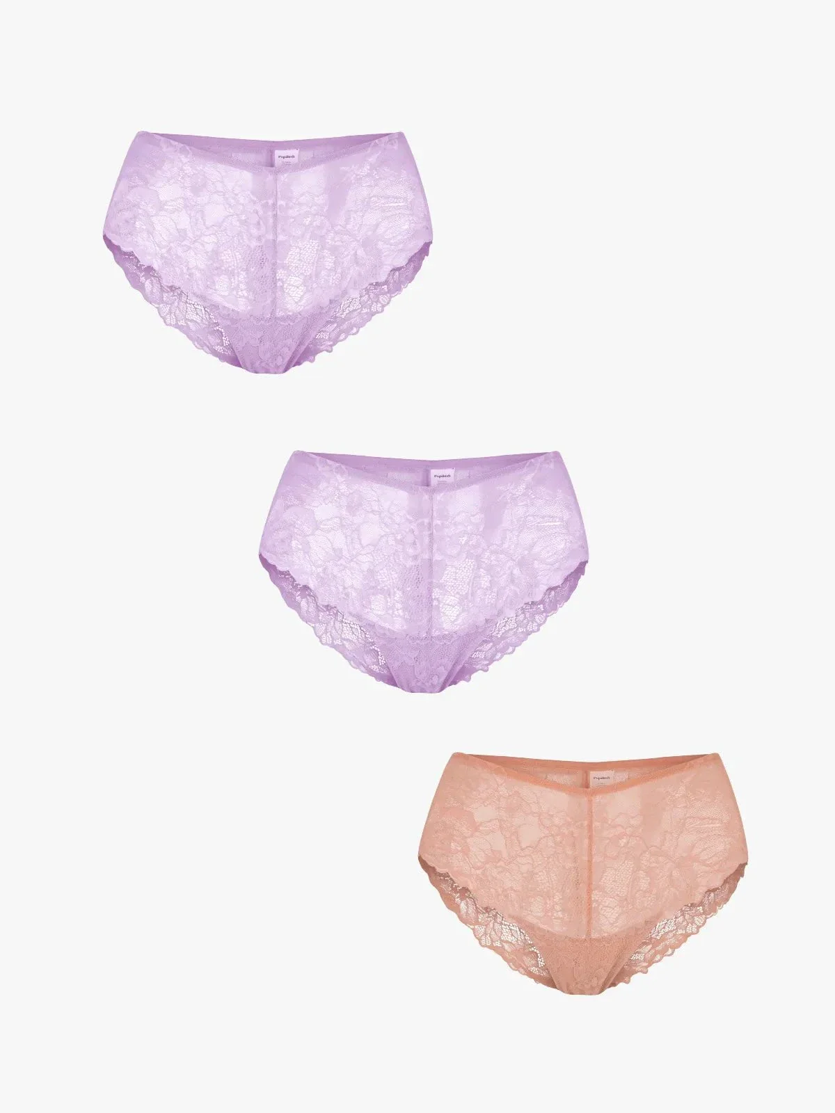 3-Pack Mid-Rise Lace Brief Bundle - Image 17