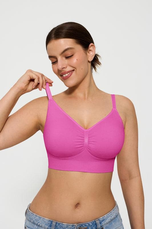 3-Pack Seamless Comfort Removable Pad Everyday Bra Bundle - Image 21