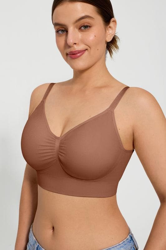 3-Pack Seamless Comfort Removable Pad Everyday Bra Bundle - Image 29