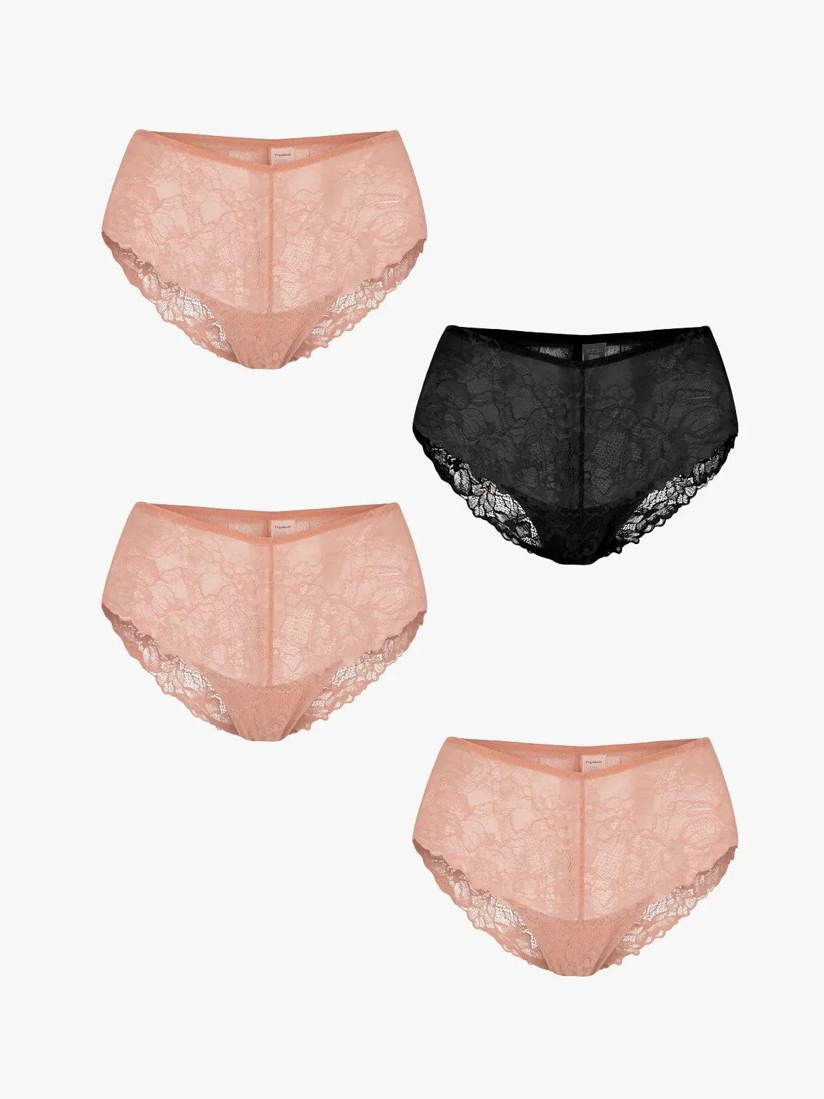 4-Pack Mid-Rise Lace Brief Bundle - Image 6