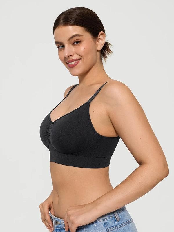 4-Pack Seamless Comfort Removable Pad Everyday Bra Bundle - Image 6