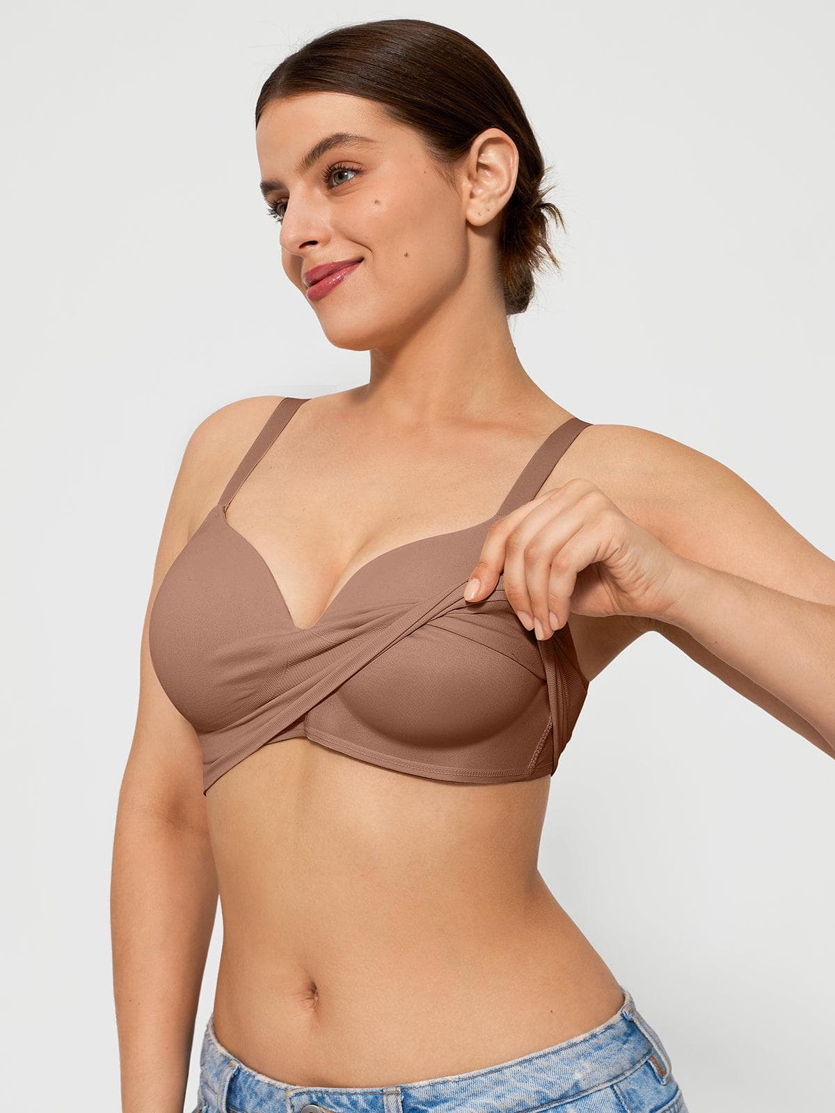 2-Pack ContourLift™ Seamless Wireless Shaping Push Up Bra Bundle - Image 17