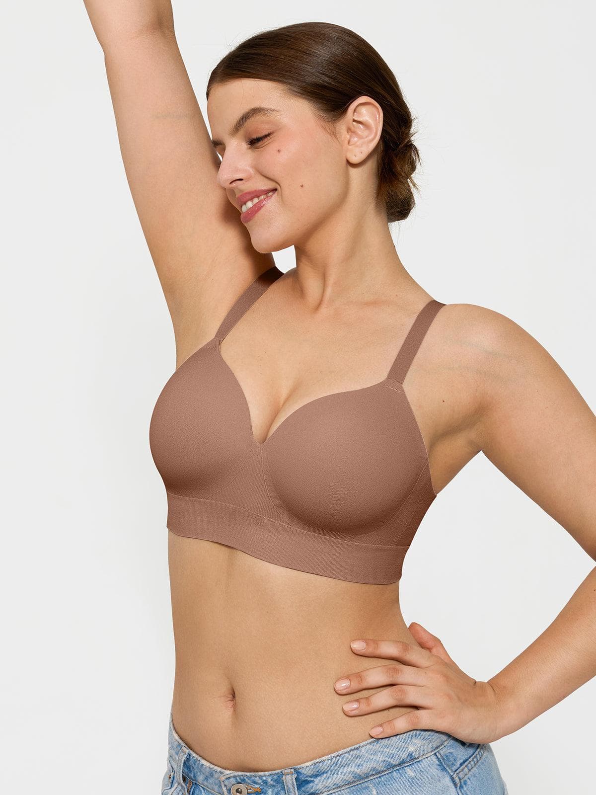2-Pack ContourLift™ Seamless Wireless Shaping Push Up Bra Bundle - Image 24