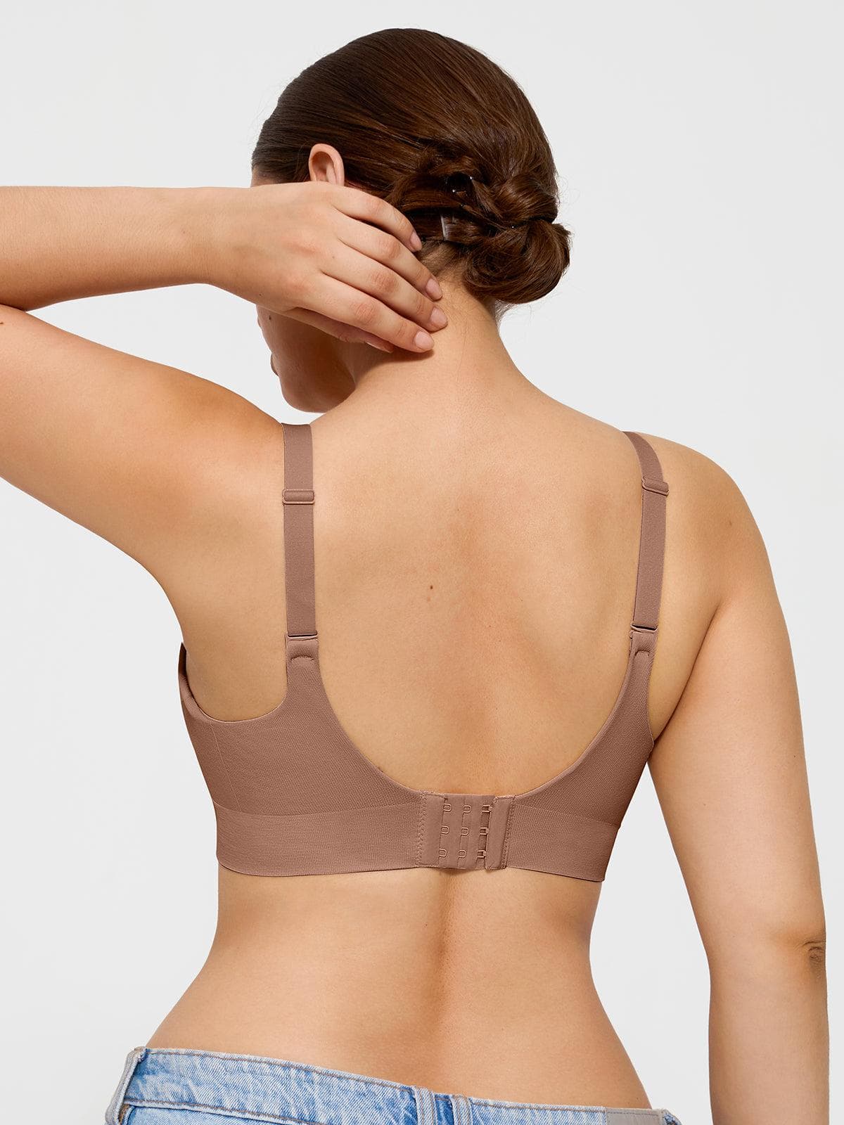 4-Pack ContourLift™  Seamless Wireless Shaping Push Up Bra Bundle - Image 17