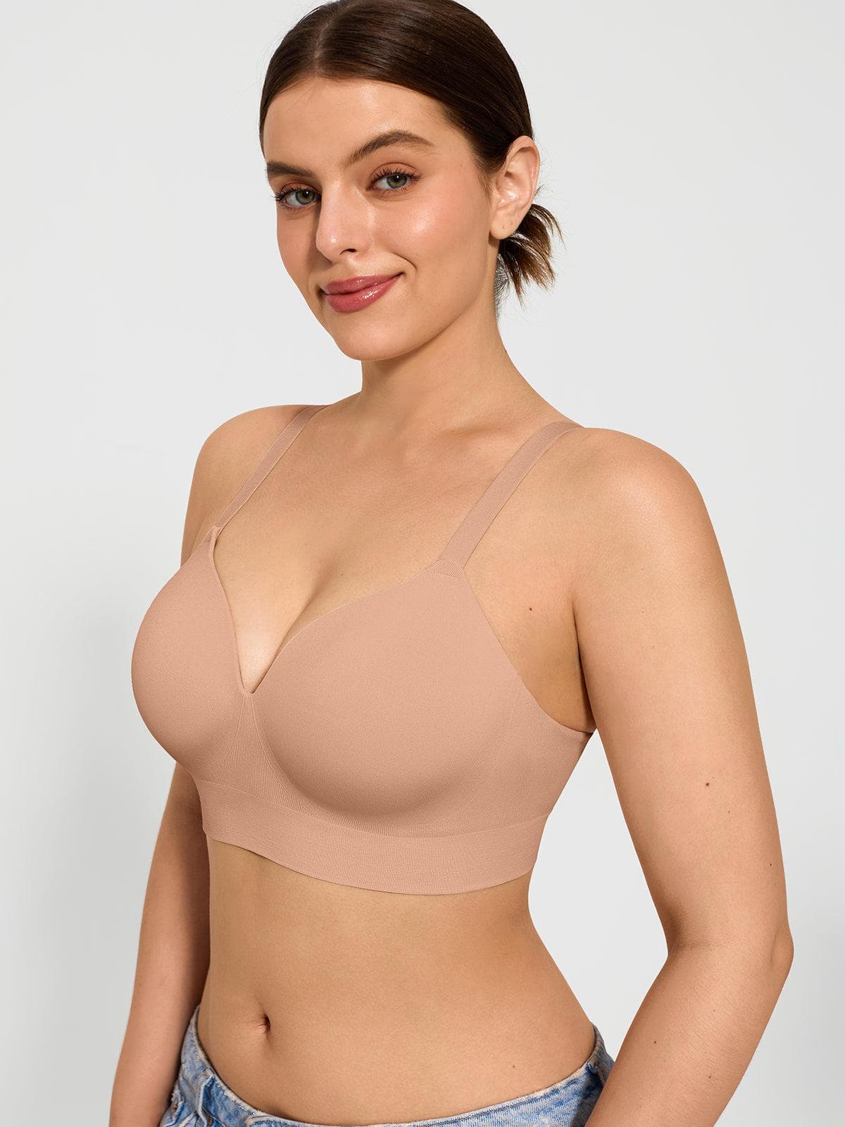2-Pack ContourLift™ Seamless Wireless Shaping Push Up Bra Bundle - Image 2