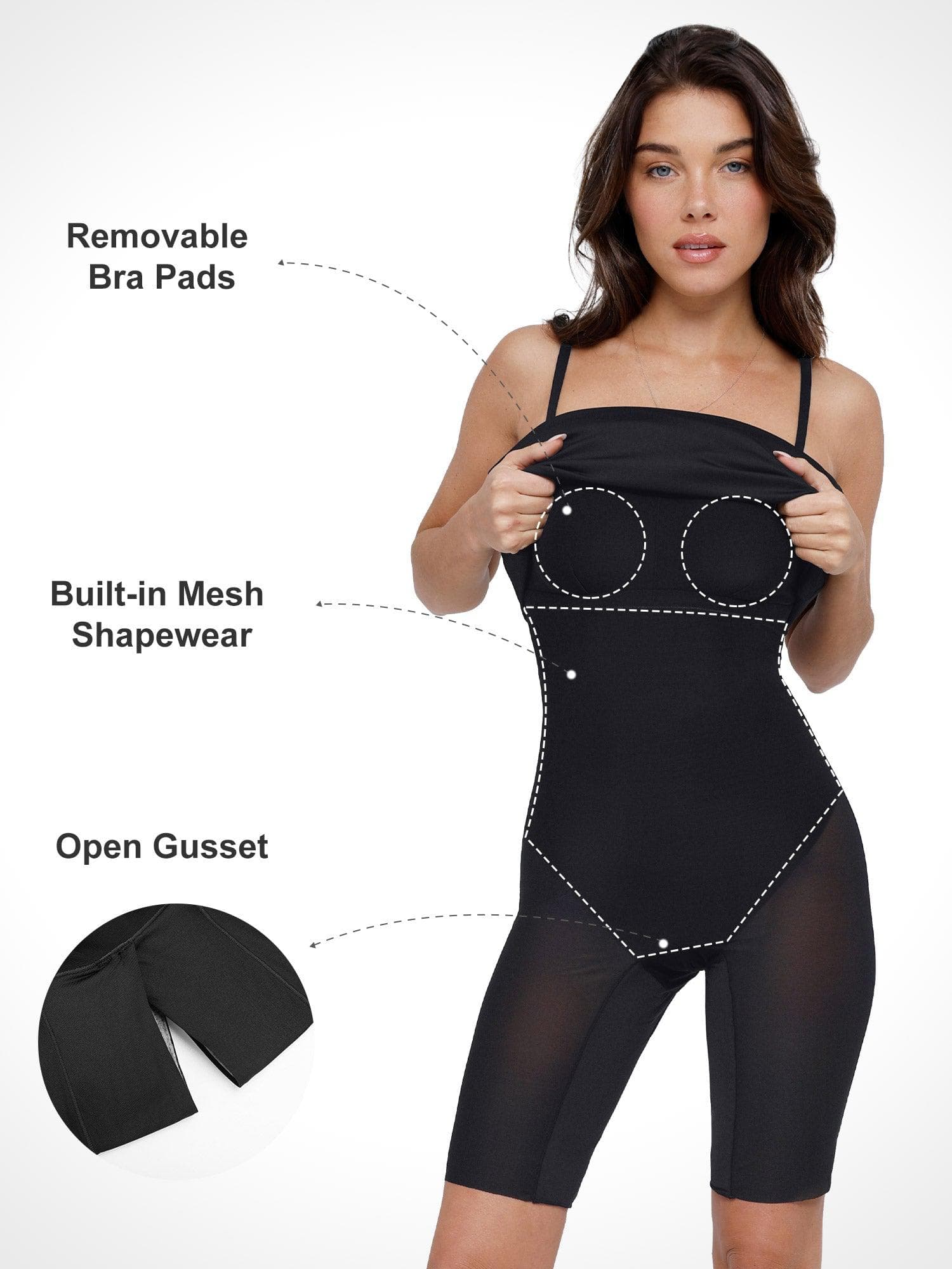 Shapewear Slimming Midi Tube Dress or Bandeau Shawl or Set - Image 10
