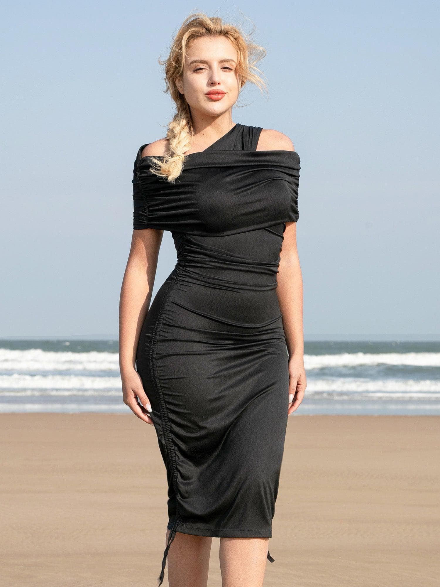 Bluetag Cooling Ruched Bandeau Shawl - Image 12