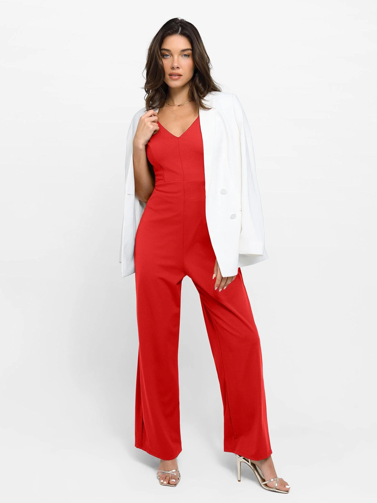 Shapewear Built-In Sculpting Midi Dress or Jumpsuit - Image 31