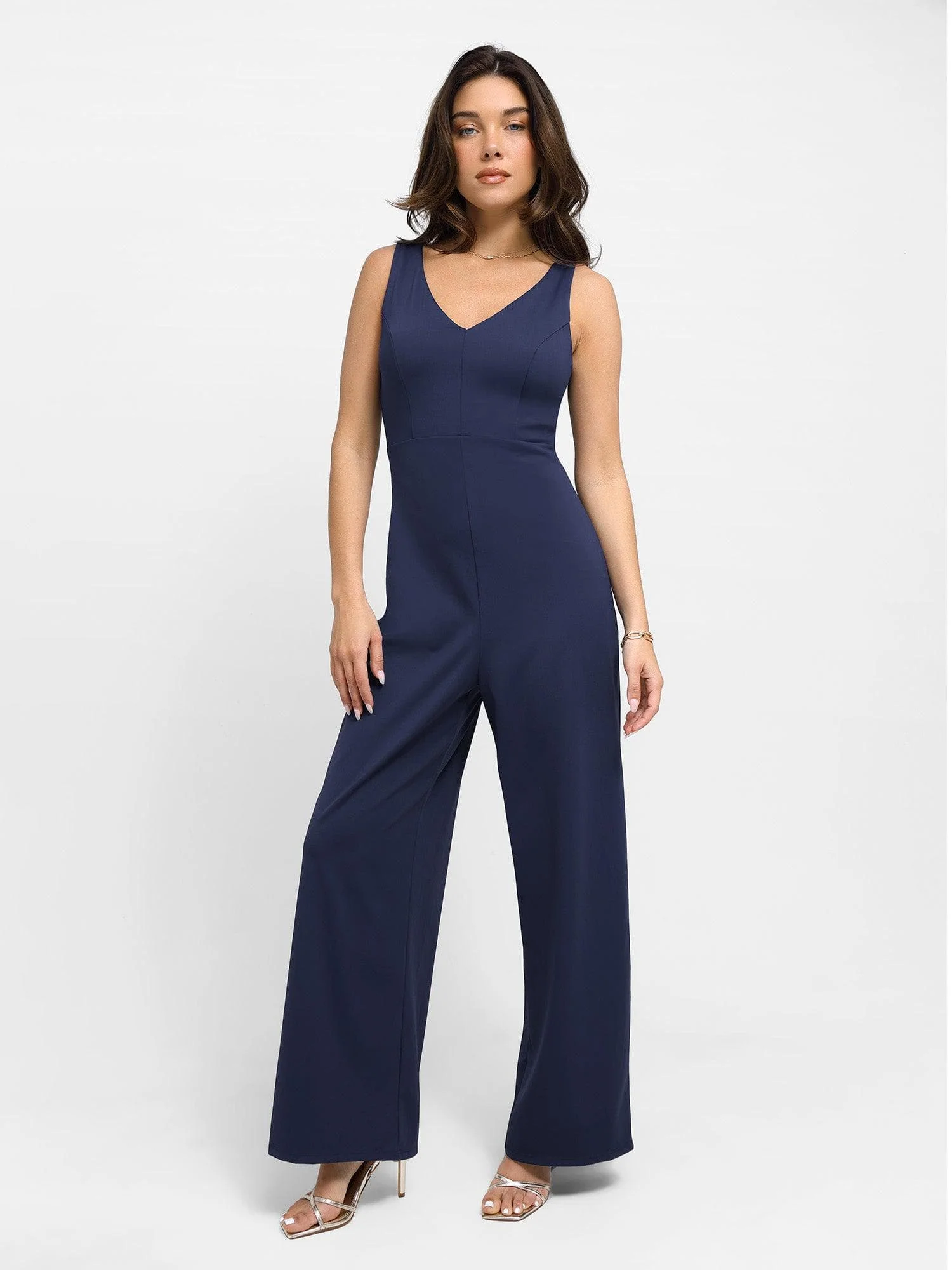Shapewear Built-In Sculpting Midi Dress or Jumpsuit - Image 37