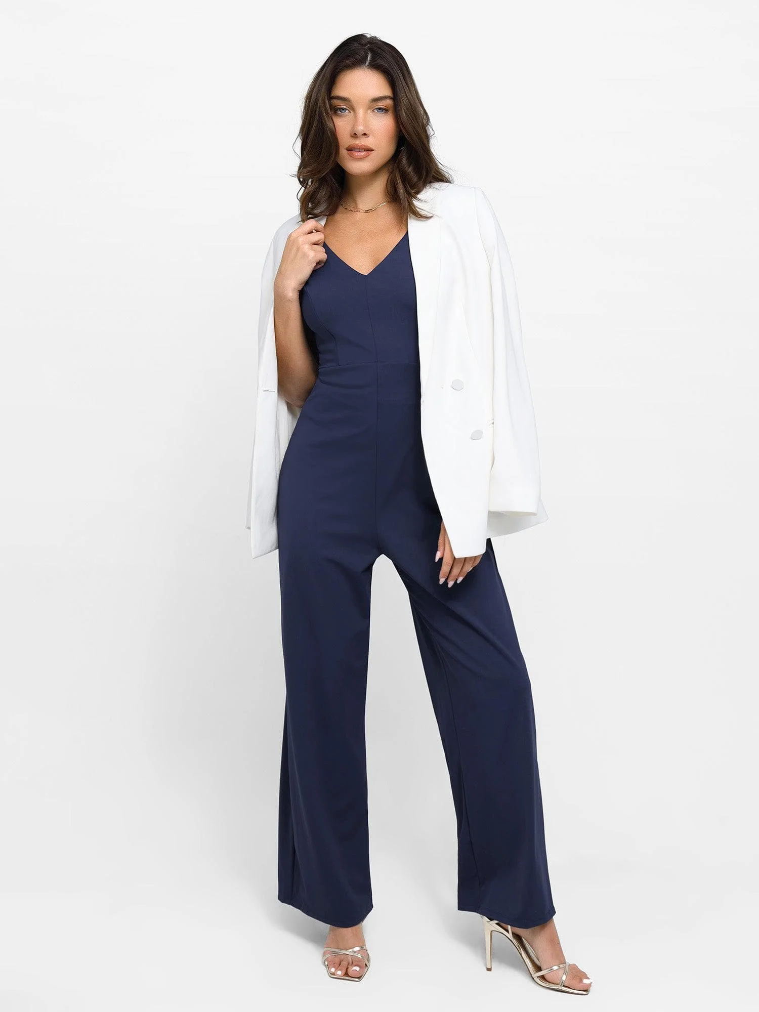 Shapewear Built-In Sculpting Midi Dress or Jumpsuit - Image 41