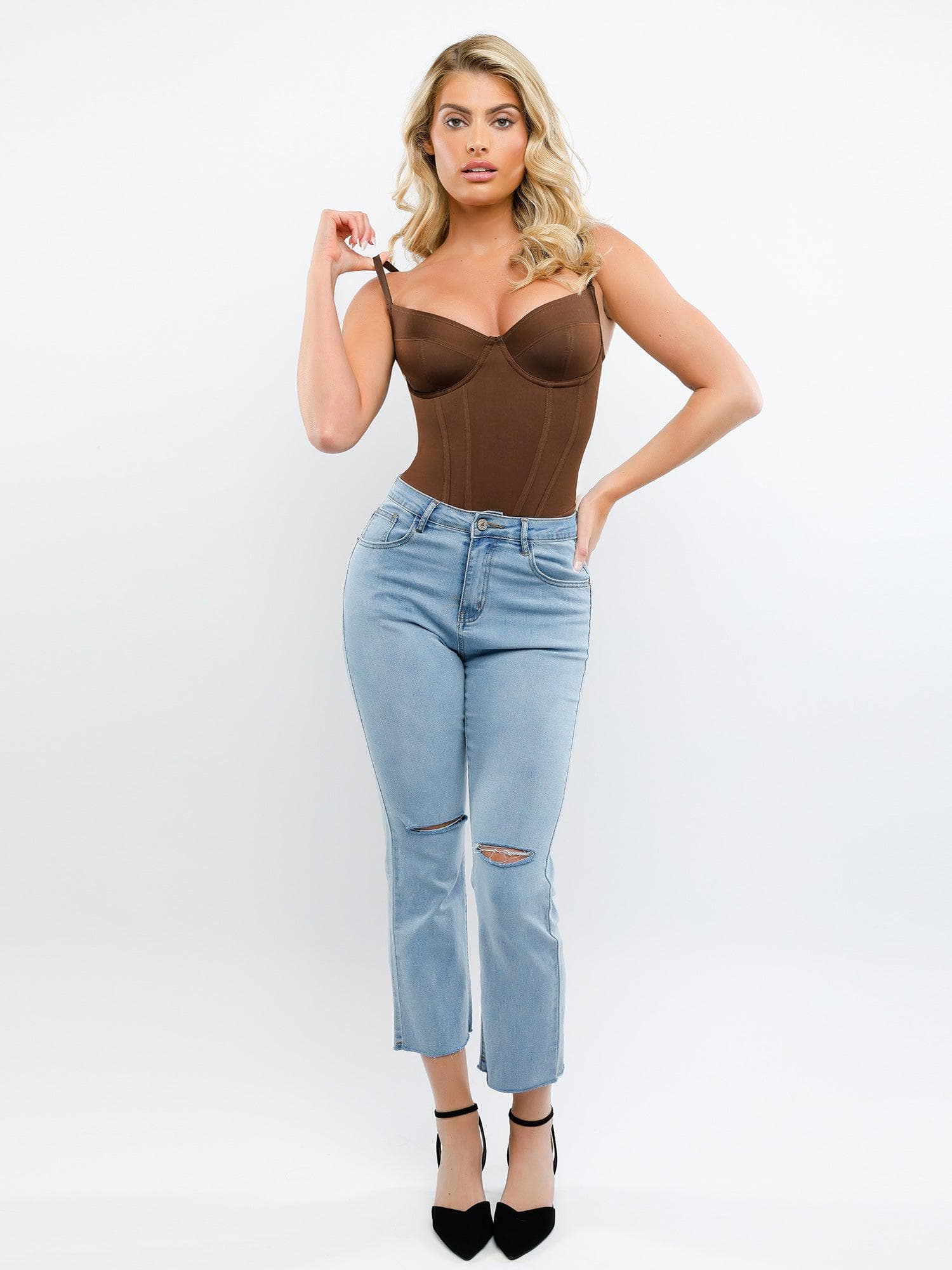 Shapewear Hourglass Corset Maxi Dress or Thong Bodysuit - Image 21