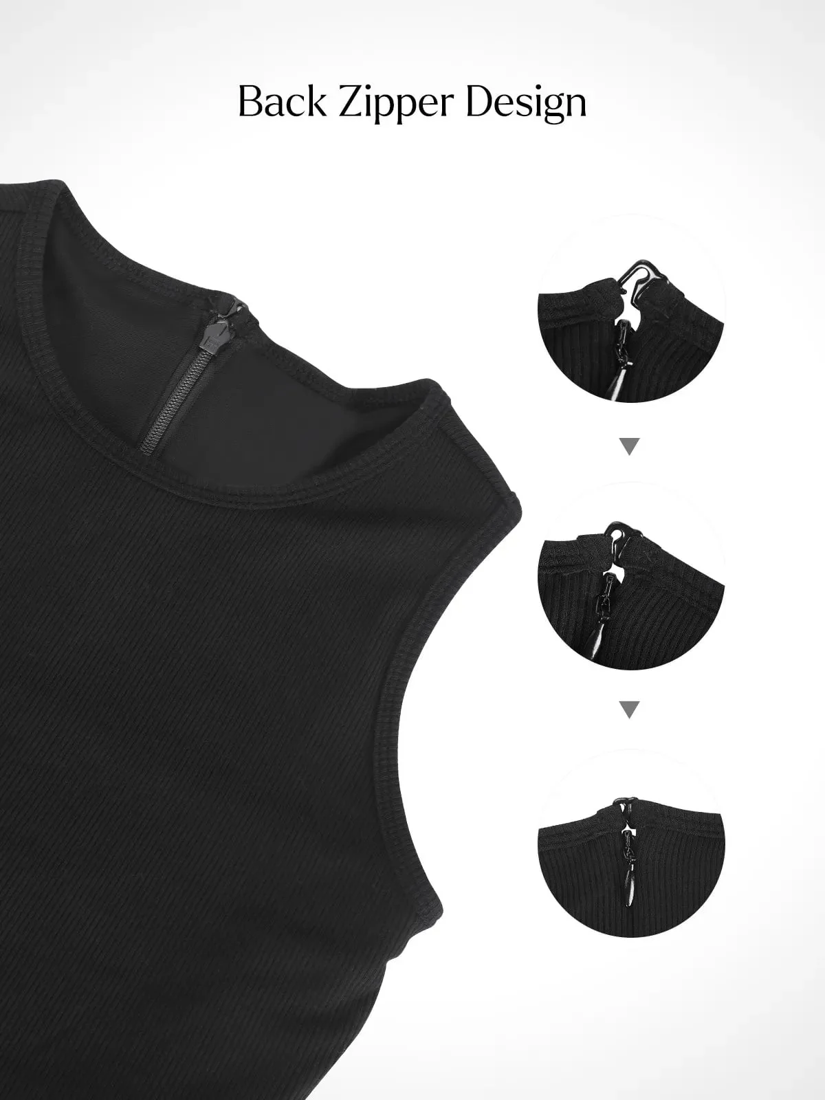 Shapewear Modal Tummy Control Midi Dress - Image 19