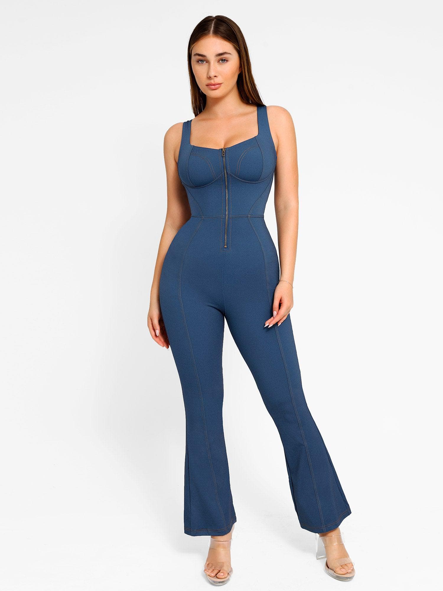 Shapewear Denim Sculpting Dress or Bodysuit or Jumpsuit - Image 17