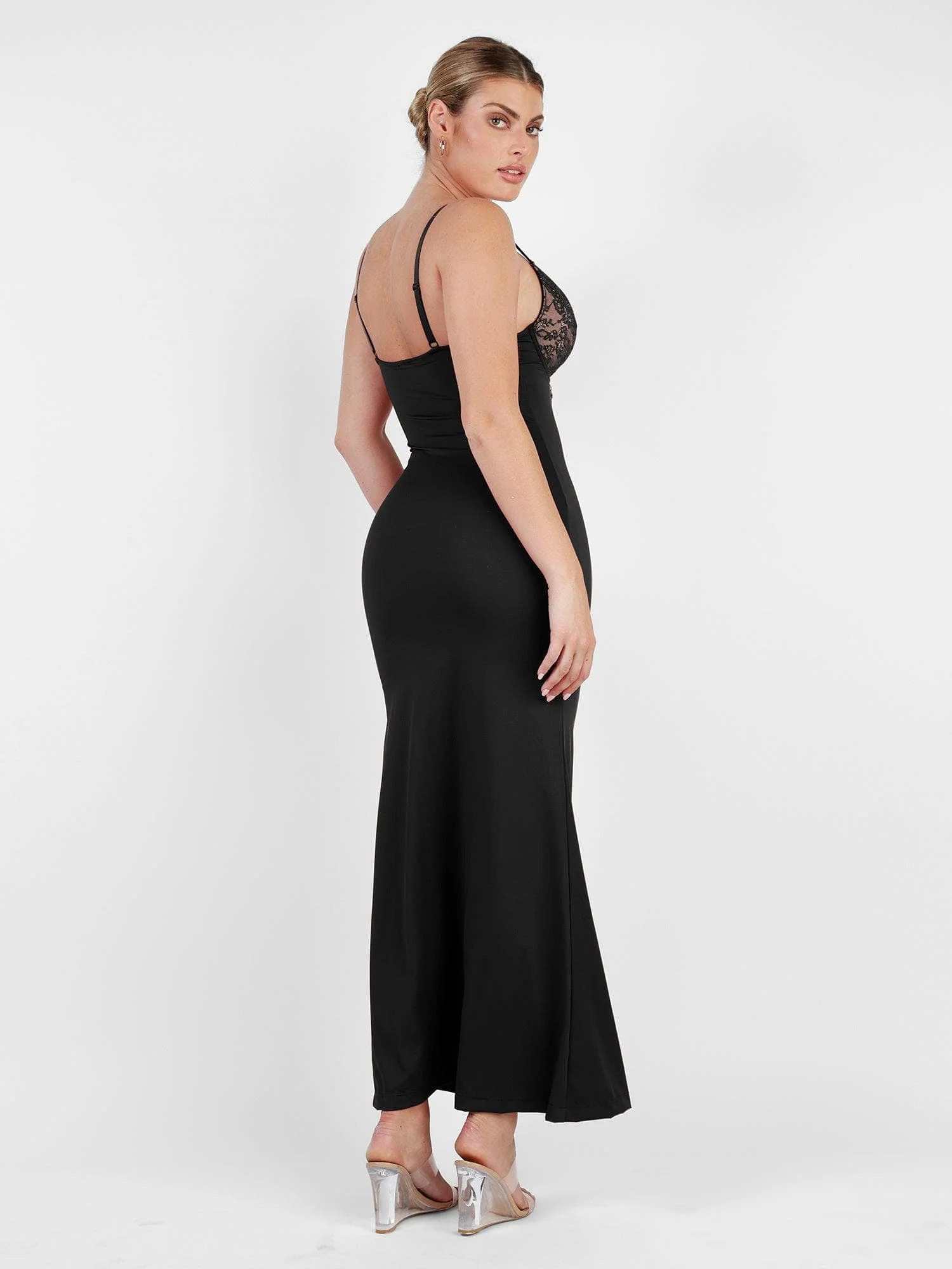 Built-In Shapewear Lace Bodysuit Or Jumpsuit Or Dress - Image 24