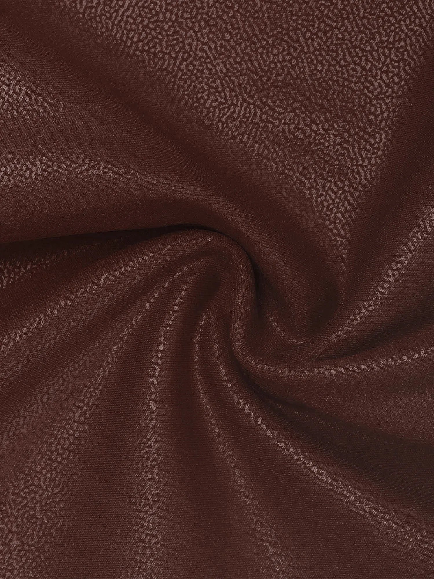 Shapewear Sculpting Faux Leather Zip Front Midi Dress - Image 16