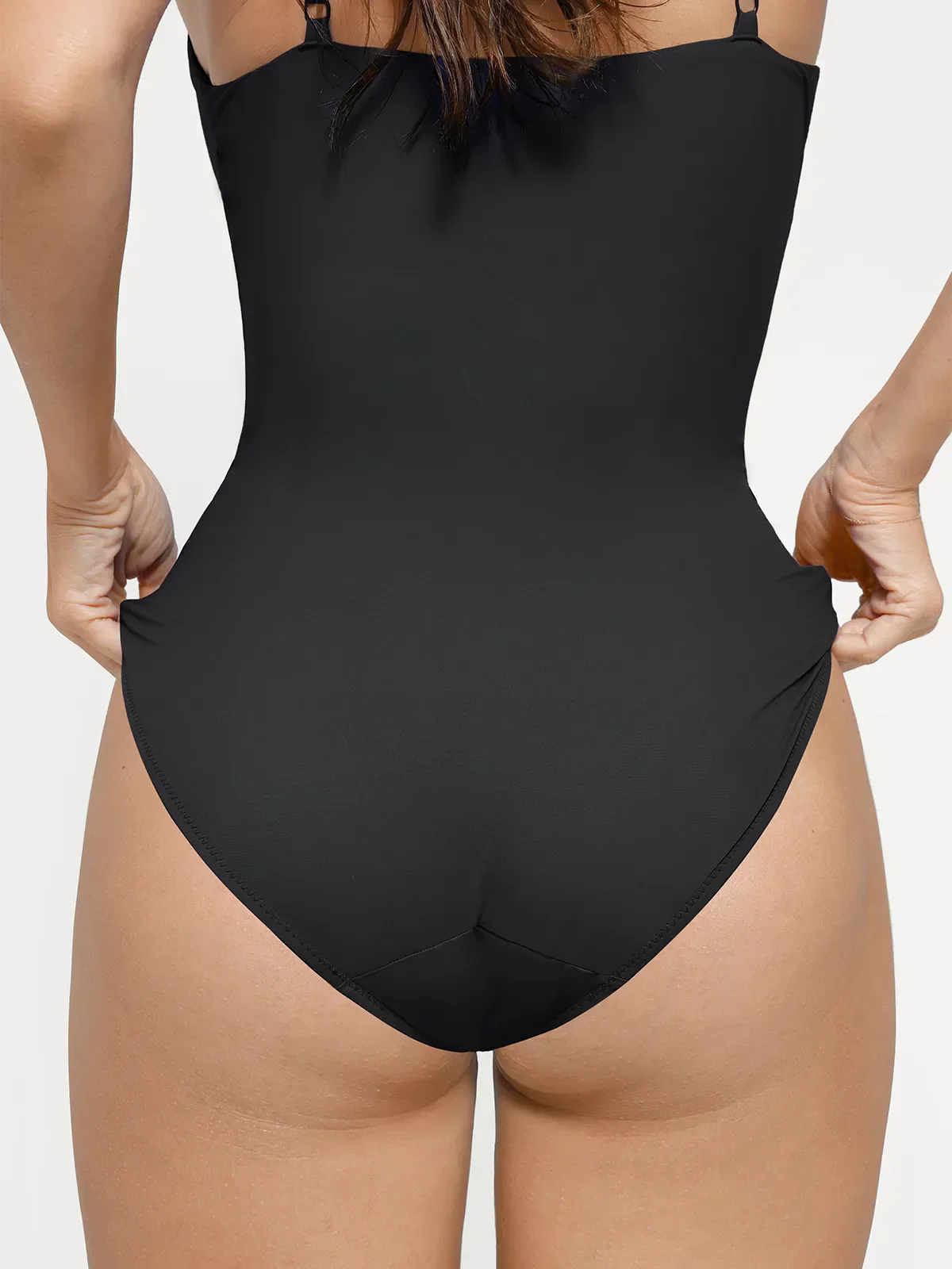 Shapewear Plunging V Slimming One-Piece Swimsuit - Image 14
