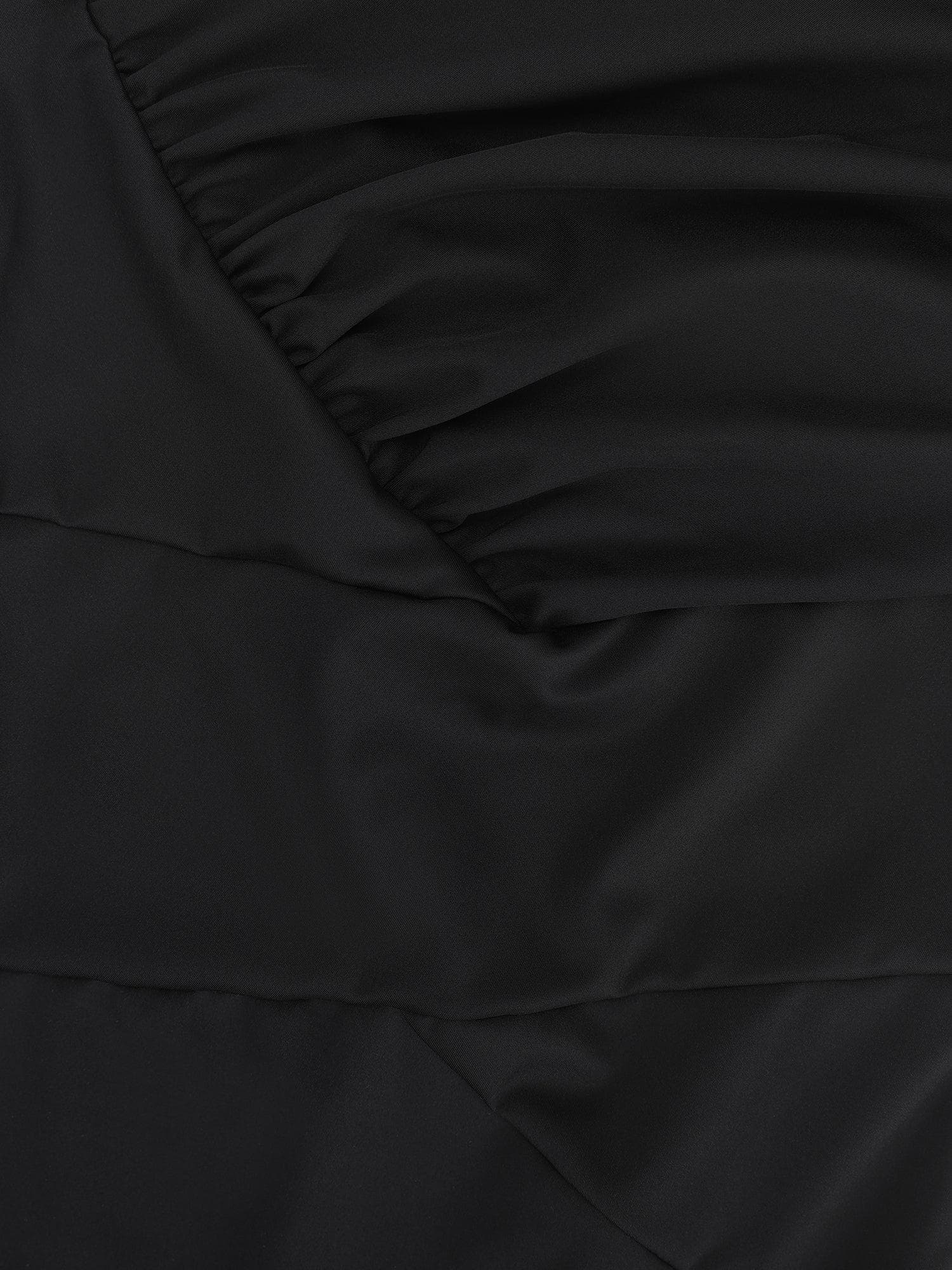 Shapewear Ruched Off-Shoulder Sculpting Midi Dress - Image 18