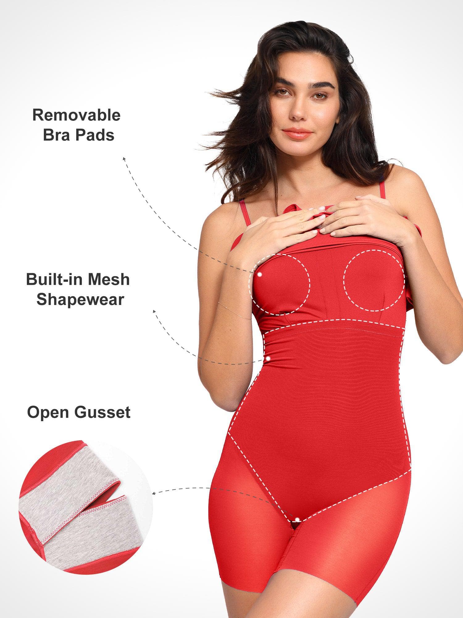 Shapewear Slimming Midi Dress and Sheer Mesh Overlay Set - Image 13
