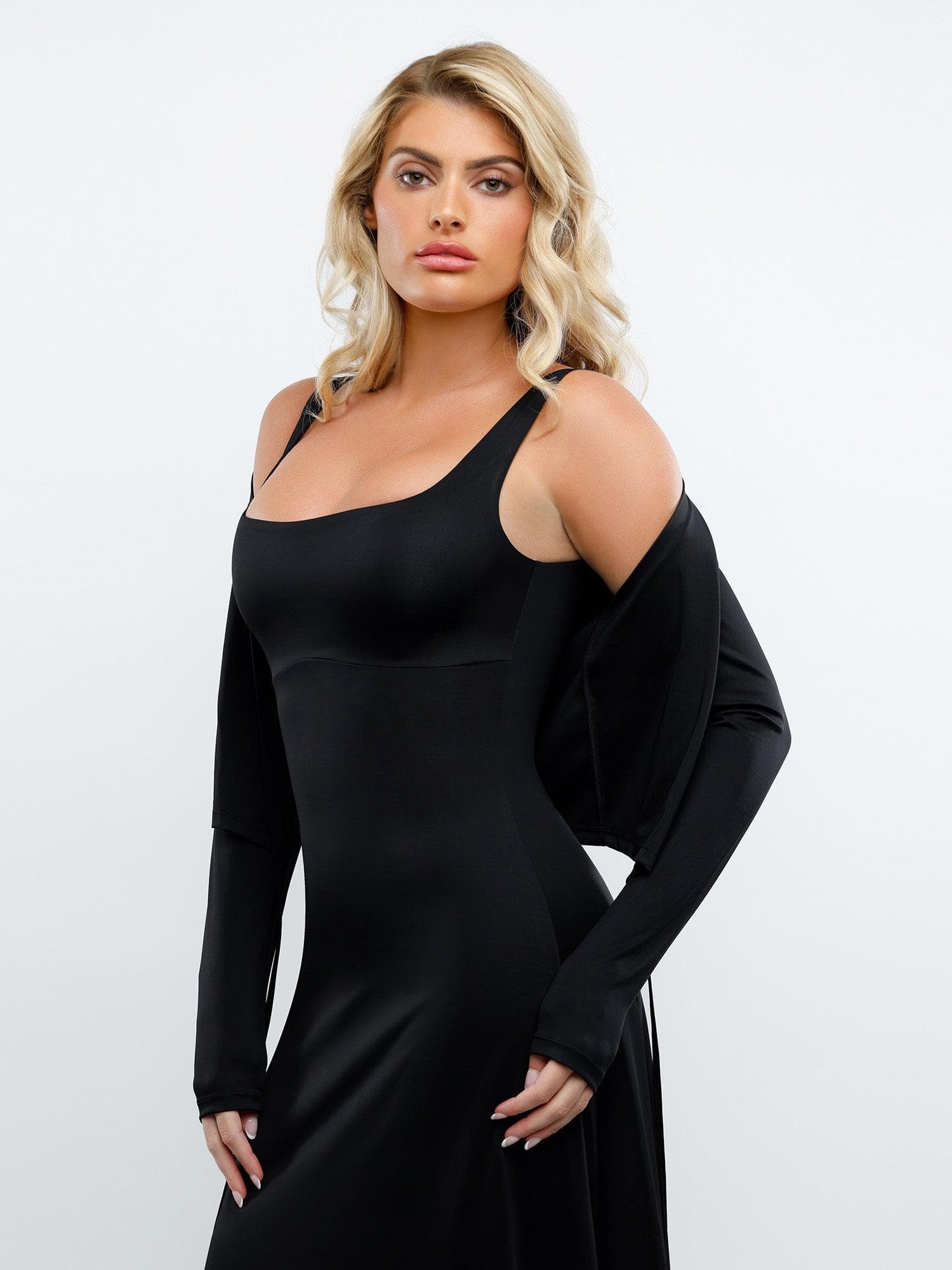 Shapewear Sleeveless A-Line Maxi or Wrap Cardigan or Set - Image 17