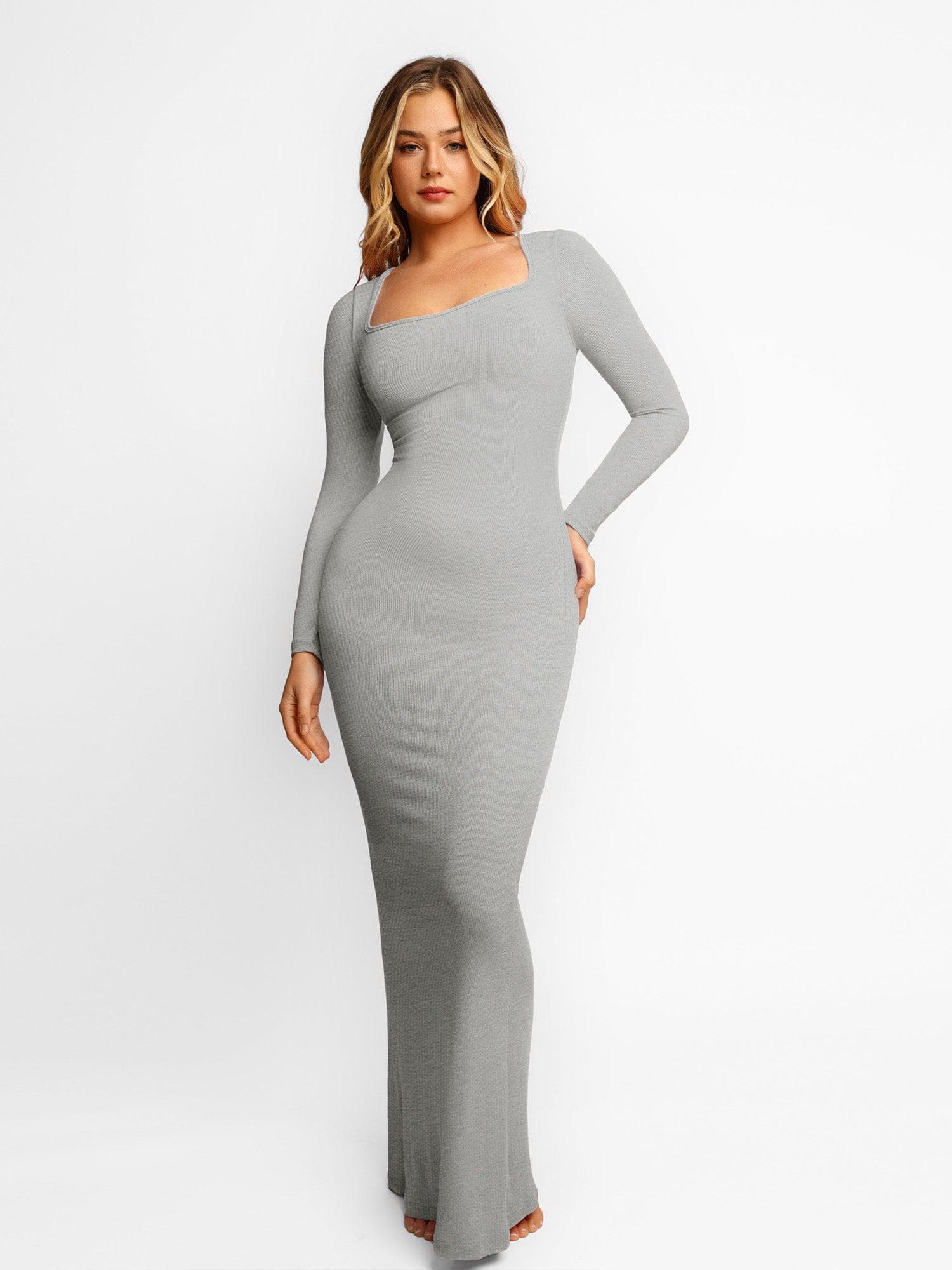 Shapewear Soft Modal Sculpting Dresses - Image 33