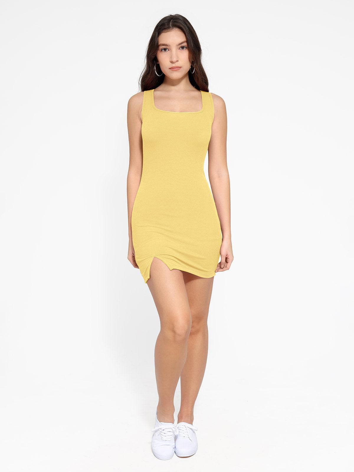 Shapewear Modal Sculpting Mini Tank Dress - Image 20