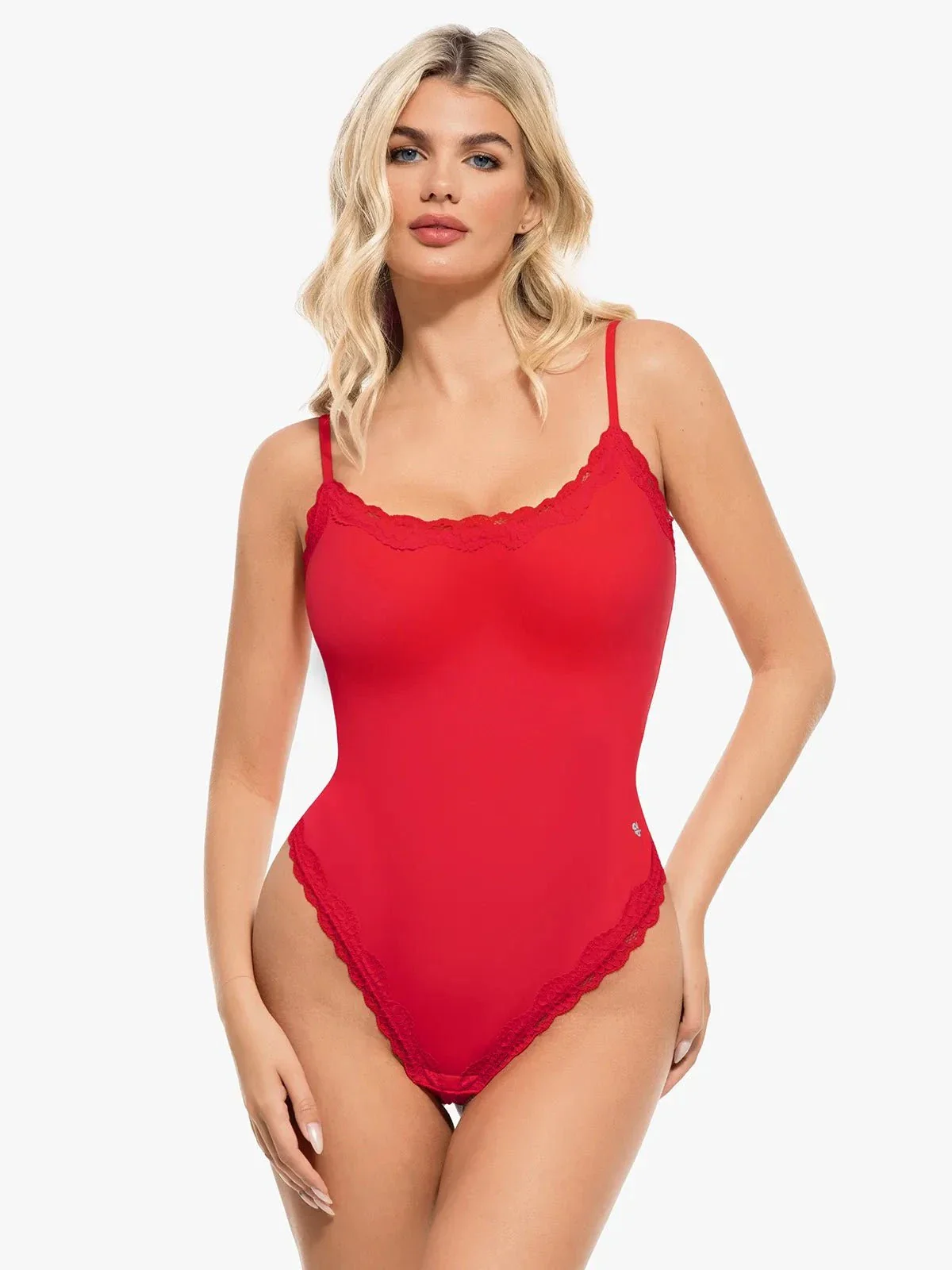 Cloud-Touch Shaping All-in-One Lace Bodysuit - Image 5
