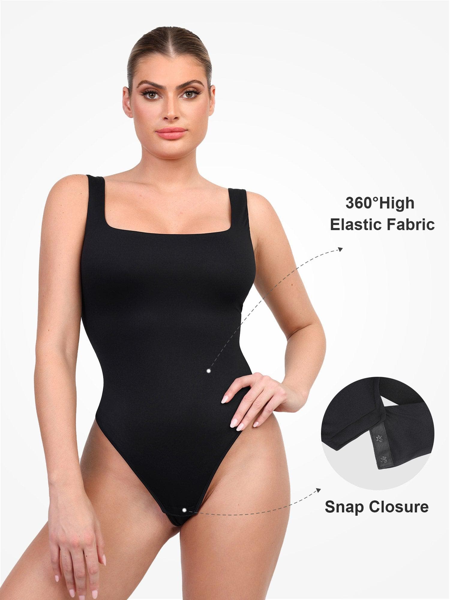 The Shapewear Bodysuits CloudSense High-Cut Thong - Image 17