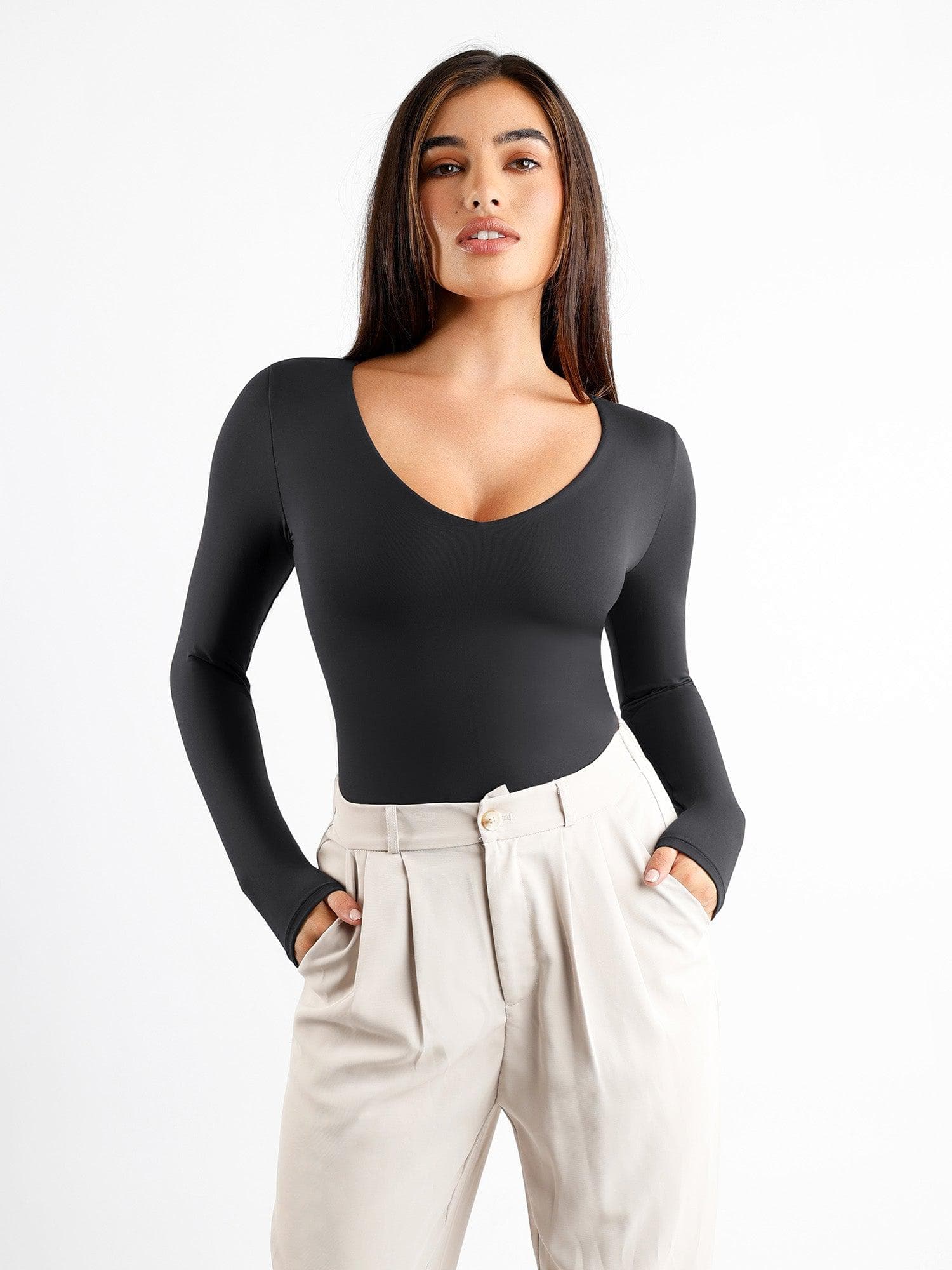 Shapewear Cloudsense Seamless Slimming Thong Bodysuits - Image 21