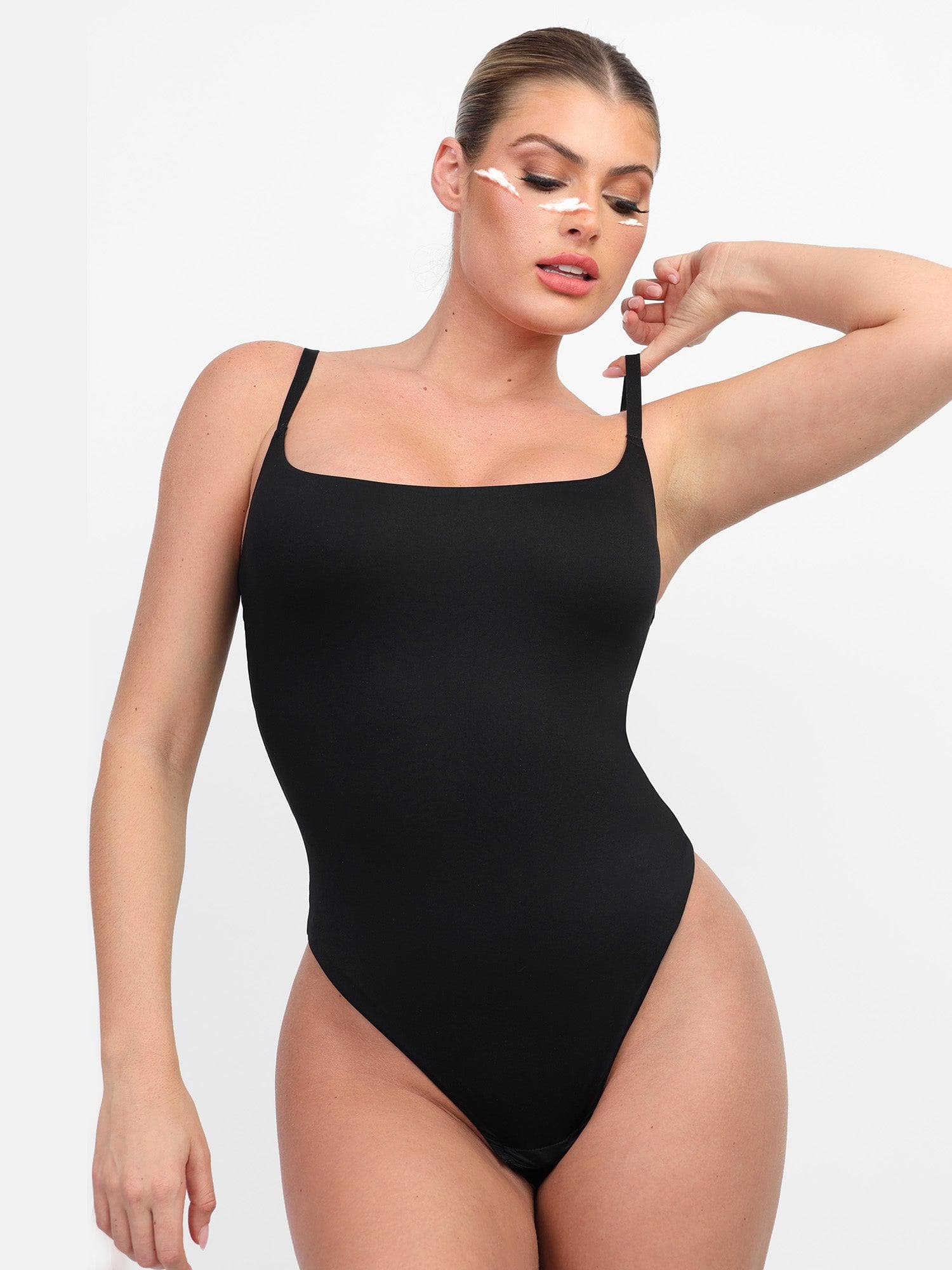 Shapewear Cloudsense Sculpting High-Cut Thong Cami Bodysuit - Image 10