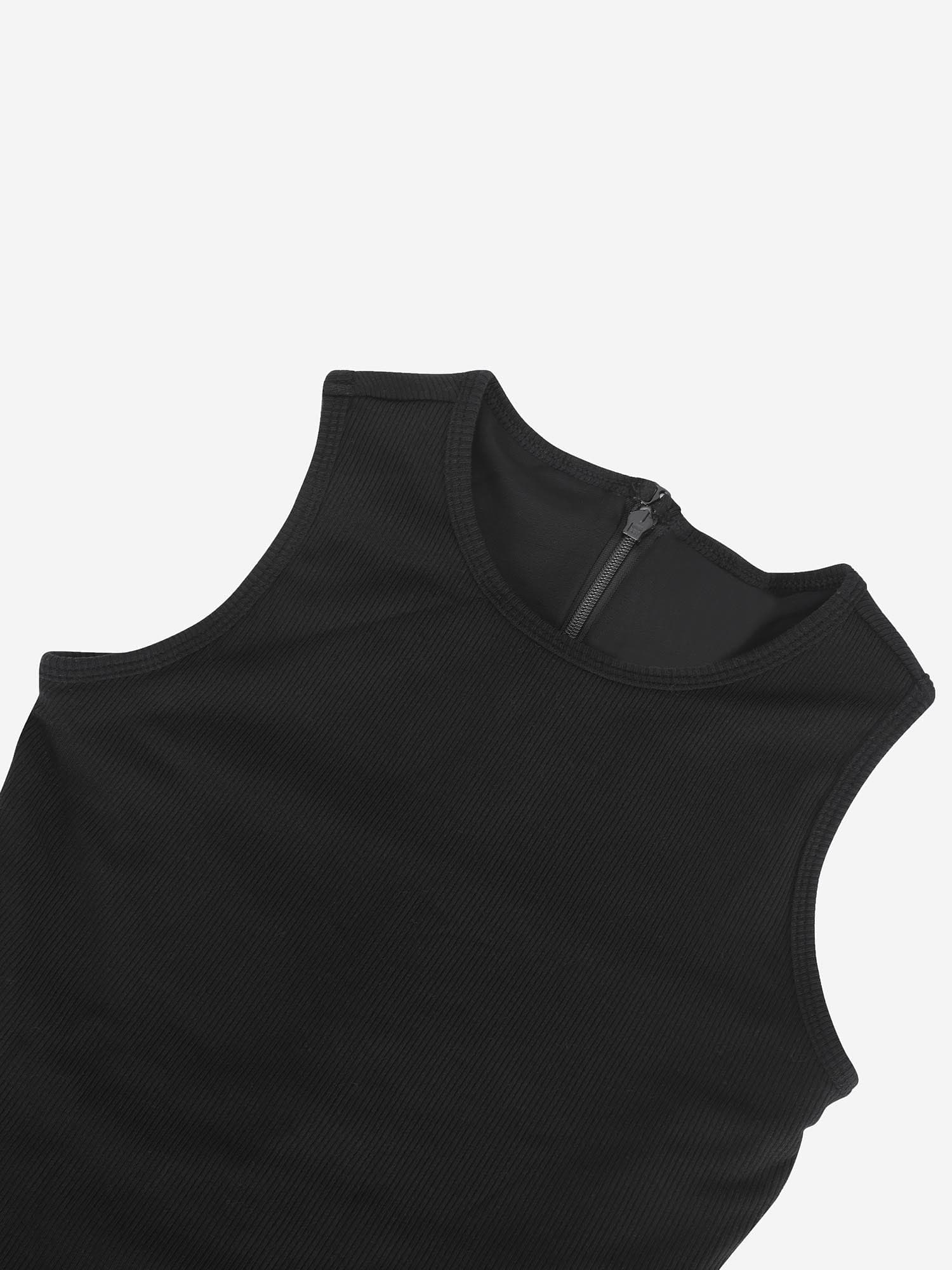Shapewear Modal Sleeveless Crew Neck Slimming Maxi Dress - Image 18