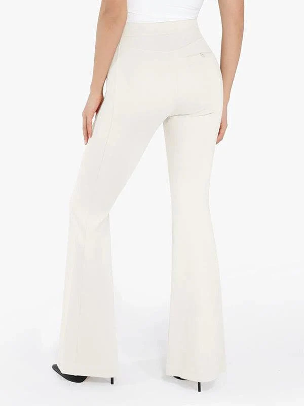 Day To Night Set Square Neck Tank Bodysuit Built-in Shapewear Pants - Image 17