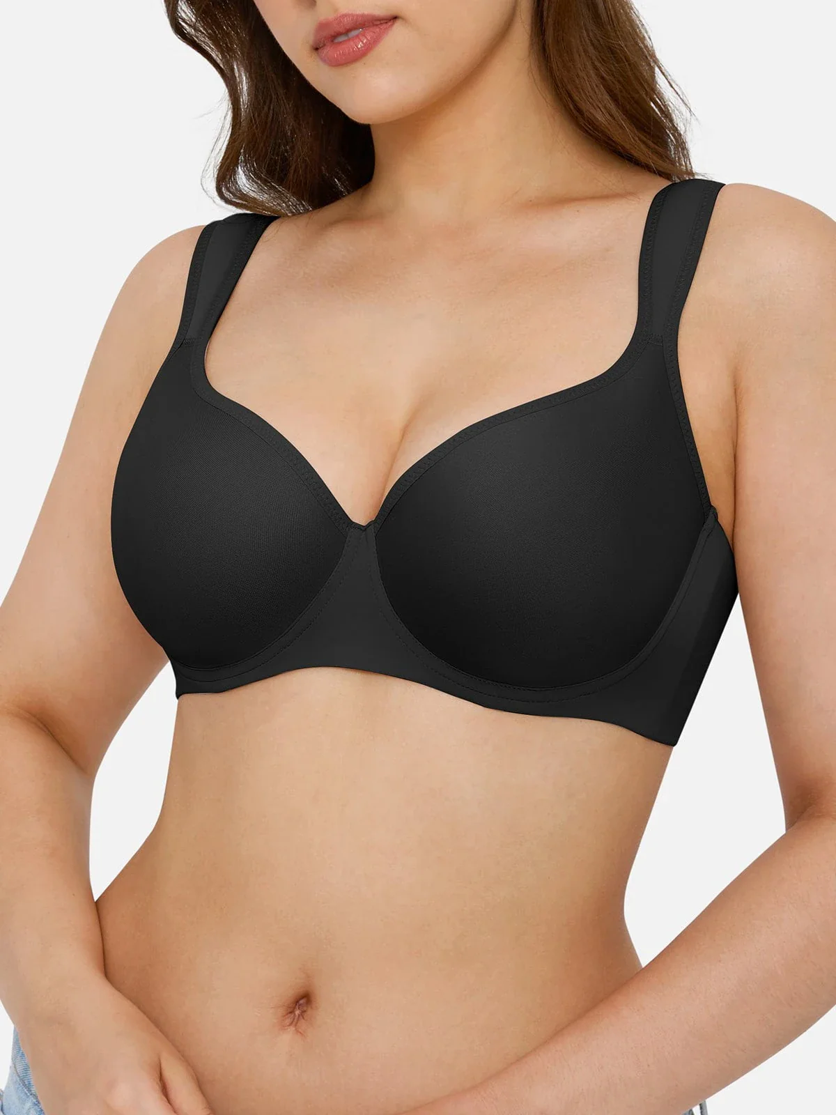 Full Figure Beauty Back Smoothing Minimizer Bra - Image 5