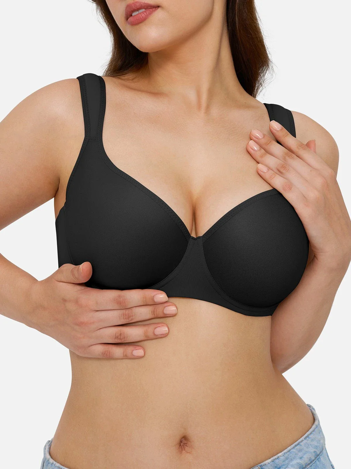 Full Figure Beauty Back Smoothing Minimizer Bra - Image 8