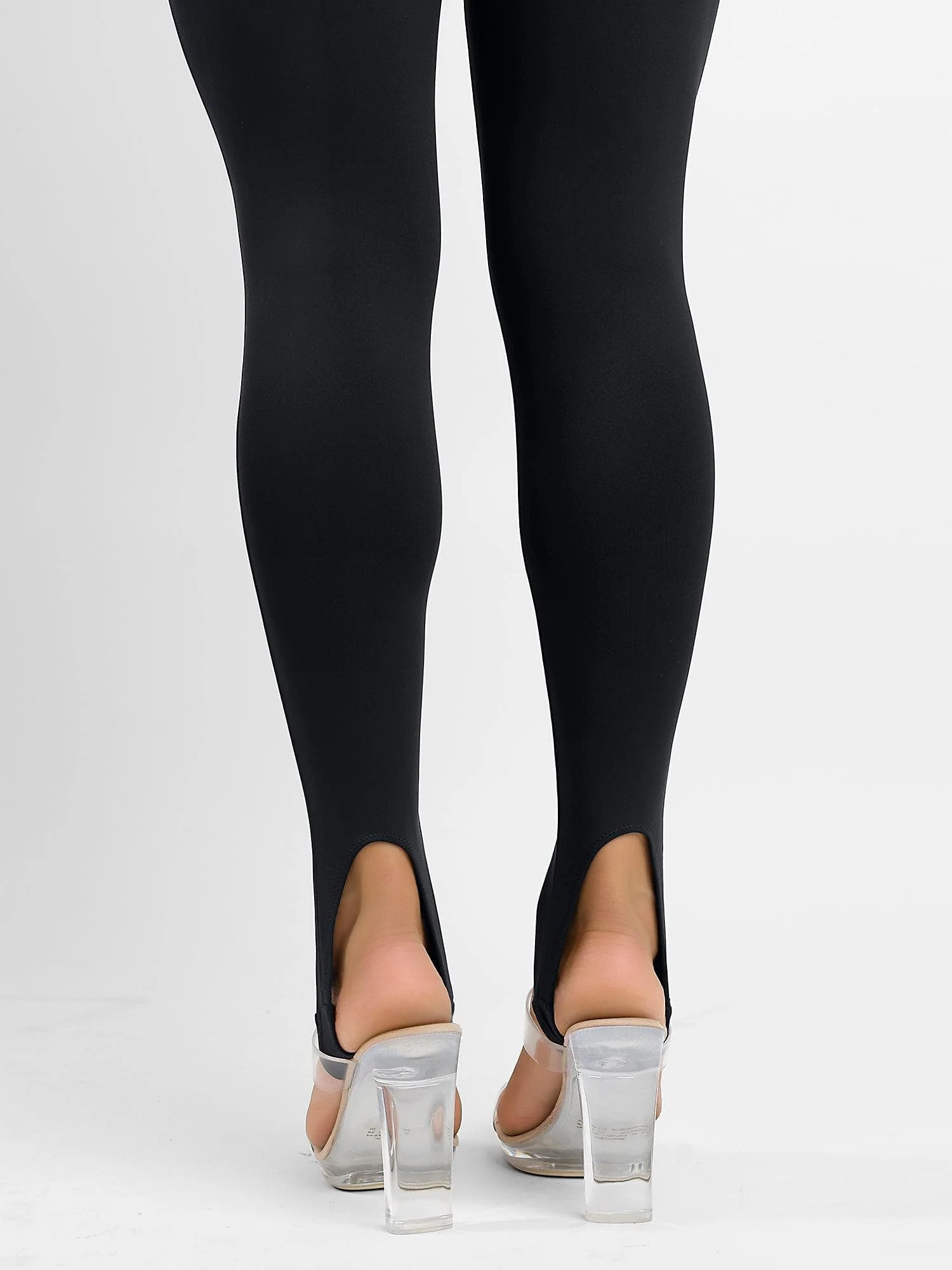Shapewear In-Control High Rise Workout Stirrup Leggings - Image 4