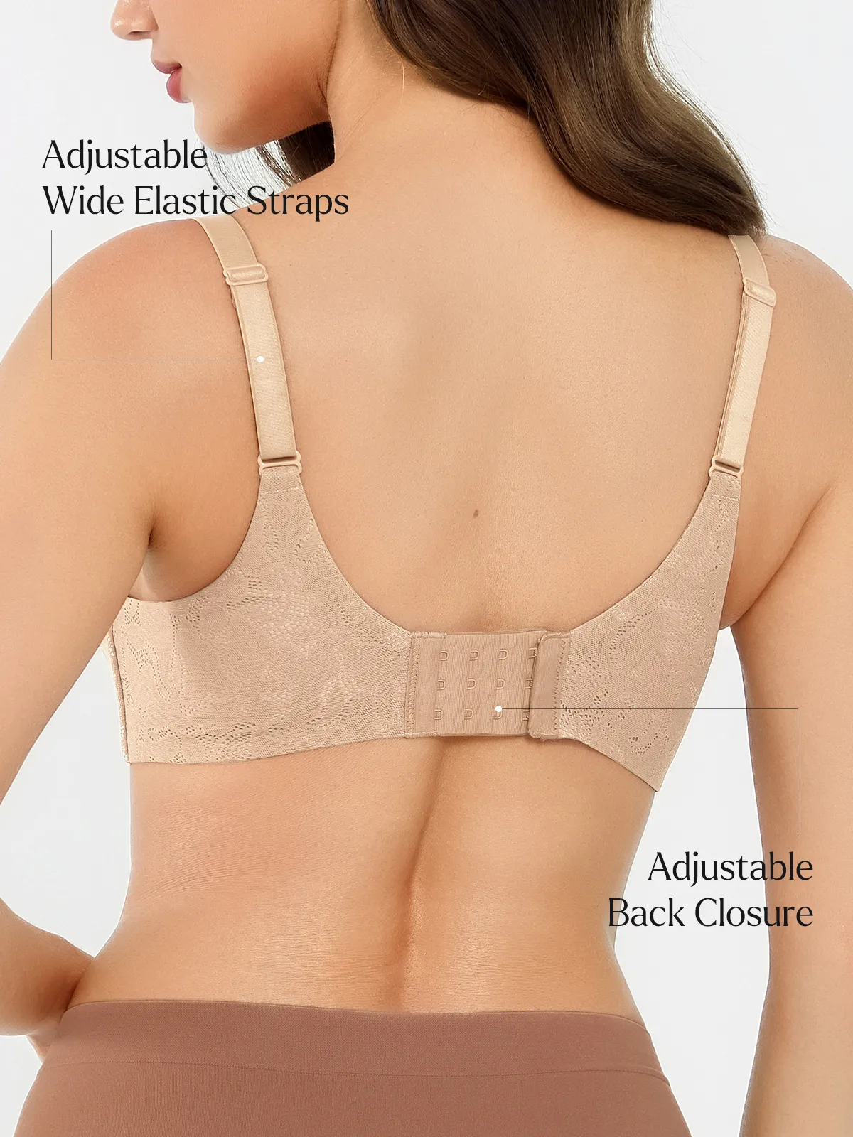 Lace Full Coverage Comfort Sculpting Plunge Bra - Image 30