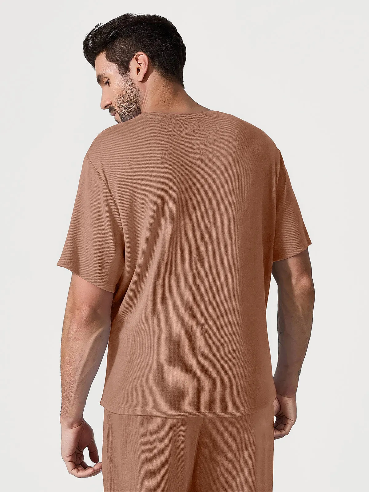 Men's Modal Short Sleeve & Pant PJ Set - Image 24