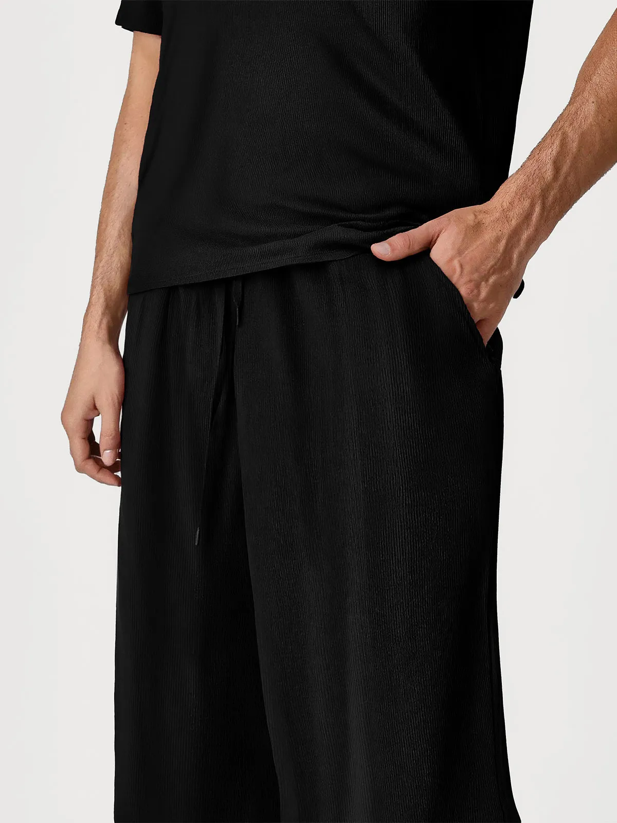 Men's Modal Short Sleeve & Pant PJ Set - Image 9