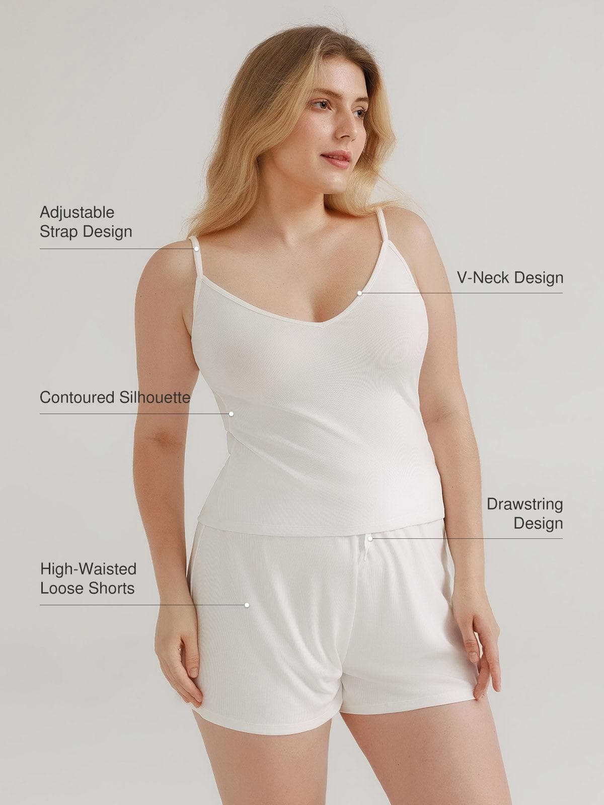 Modal Cami & Short Pajama Set - Image 11