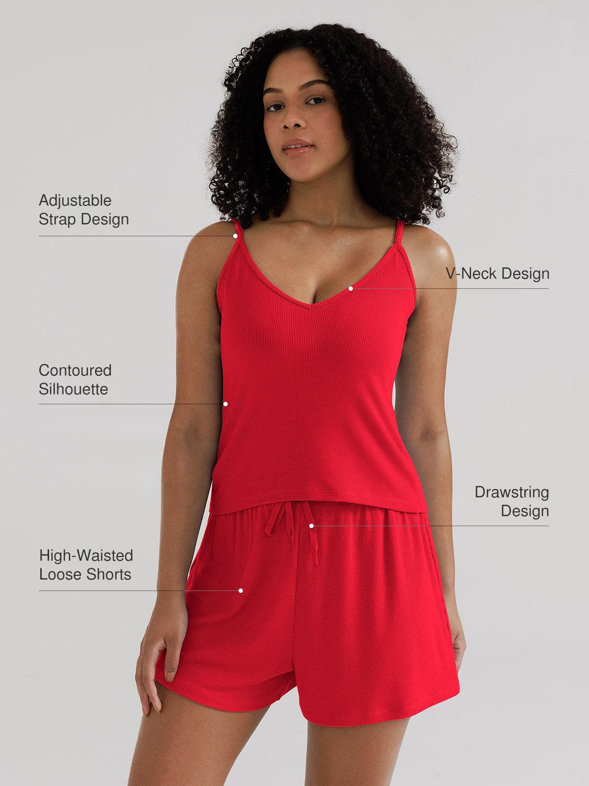 Modal Cami & Short Pajama Set - Image 18