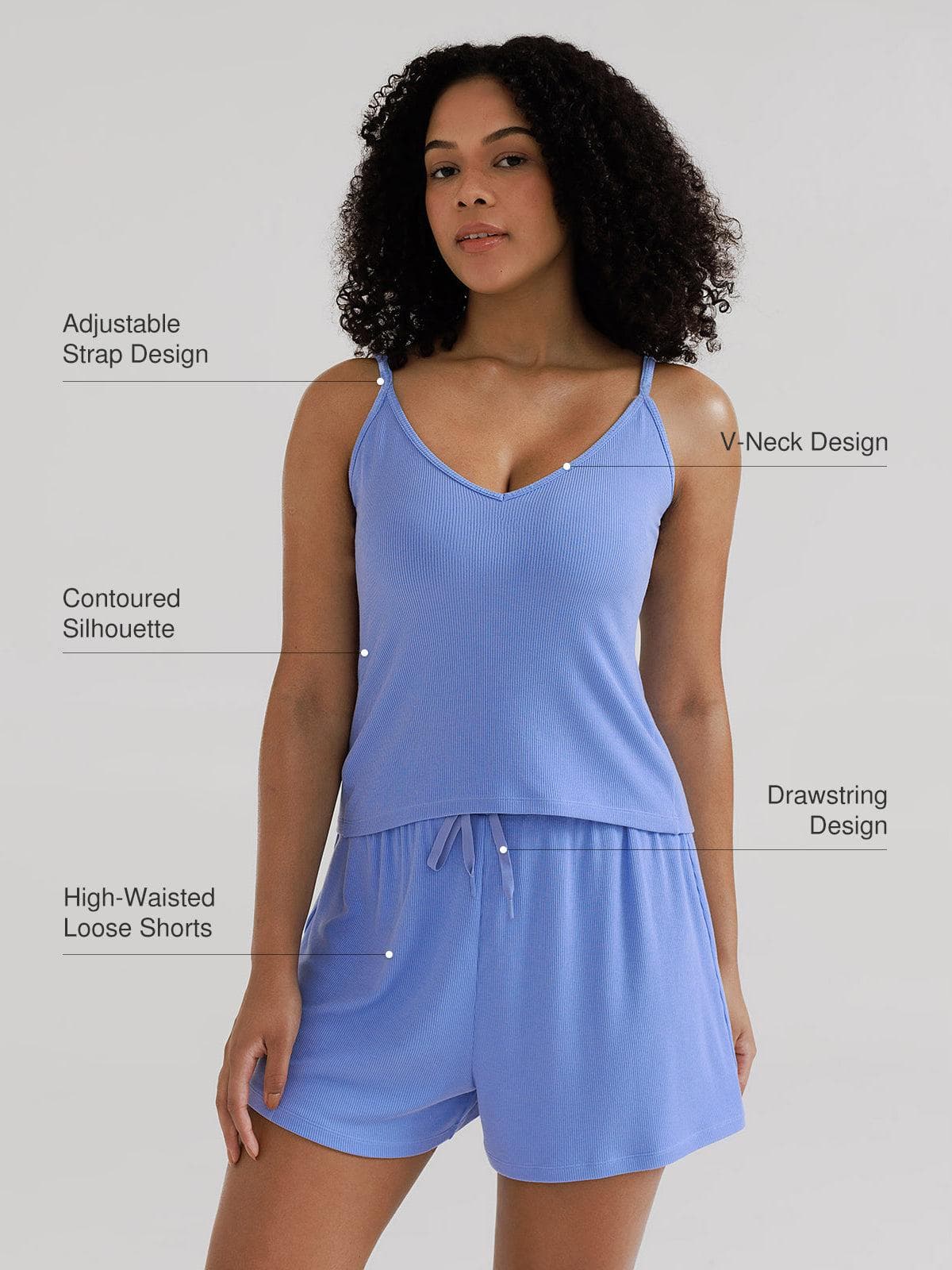 Modal Cami & Short Pajama Set - Image 2
