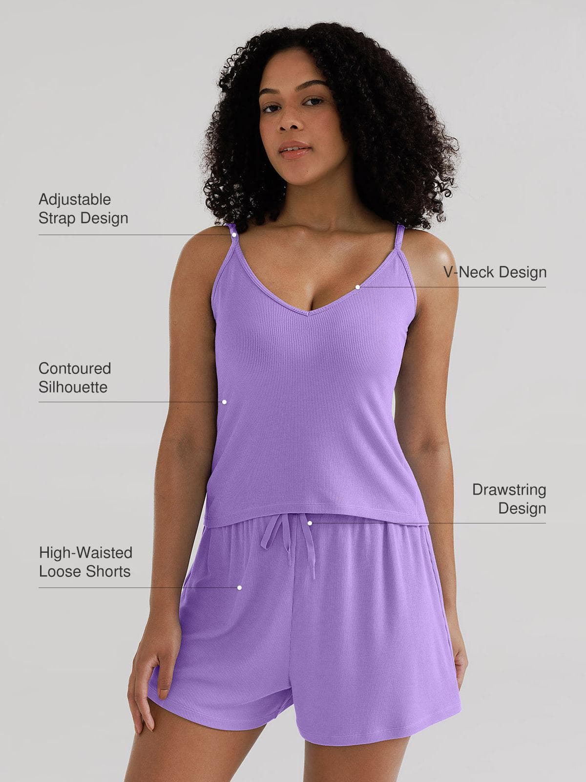 Modal Cami & Short Pajama Set - Image 22
