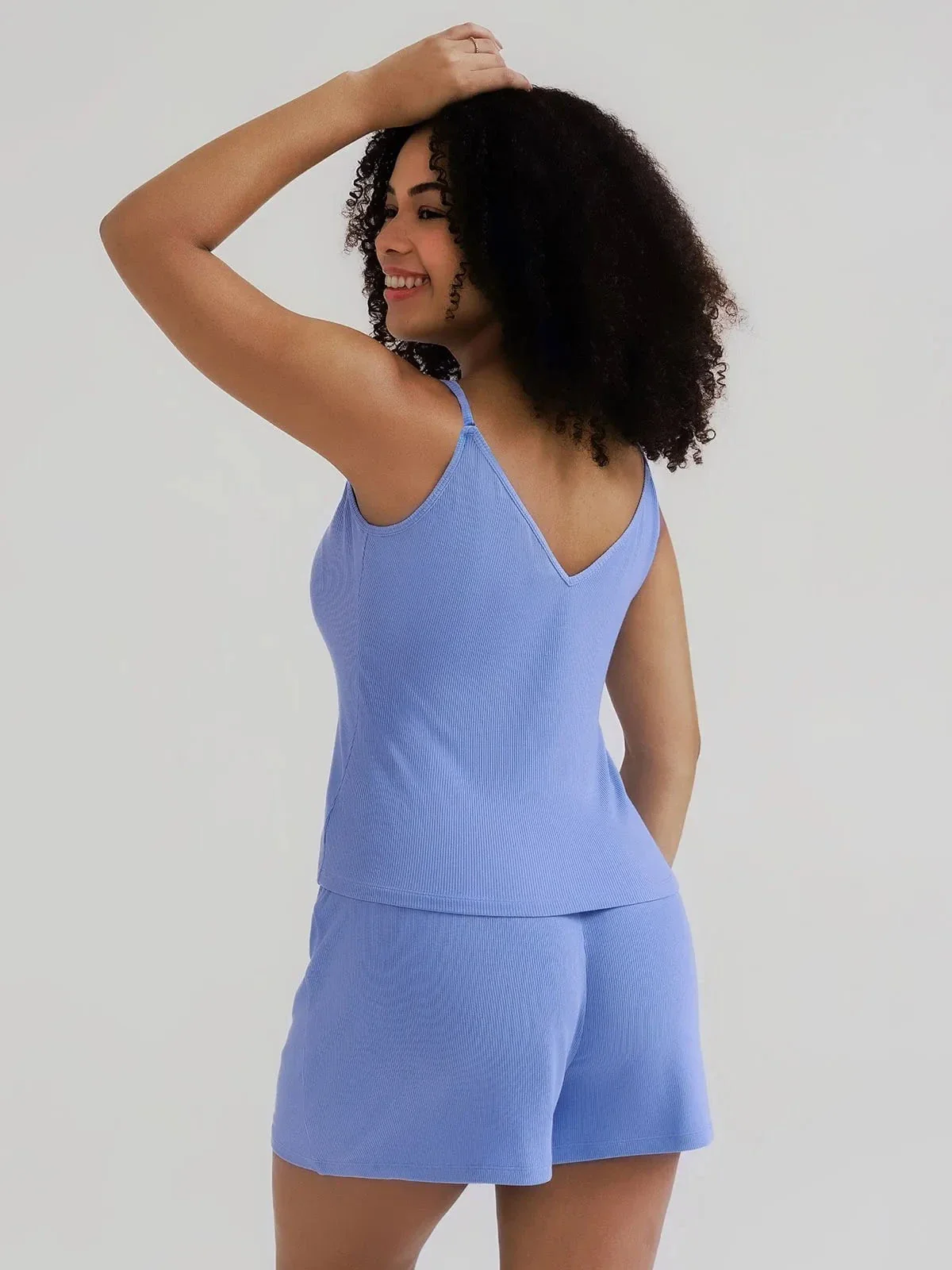 Modal Cami & Short Pajama Set - Image 3