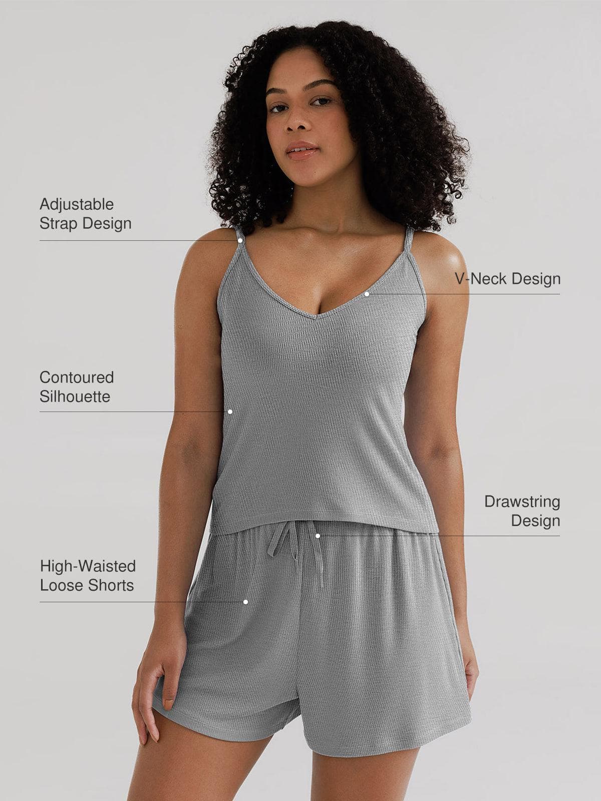 Modal Cami & Short Pajama Set - Image 7