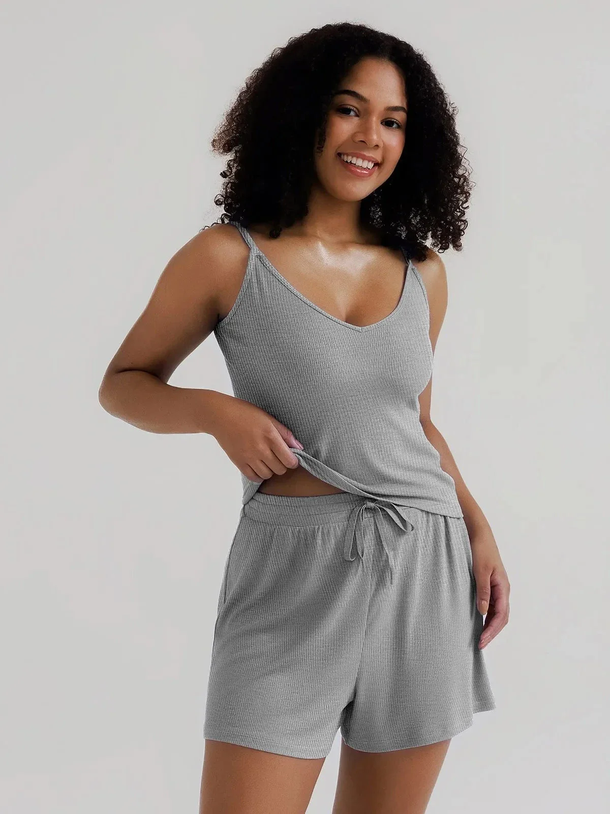 Modal Cami & Short Pajama Set - Image 8
