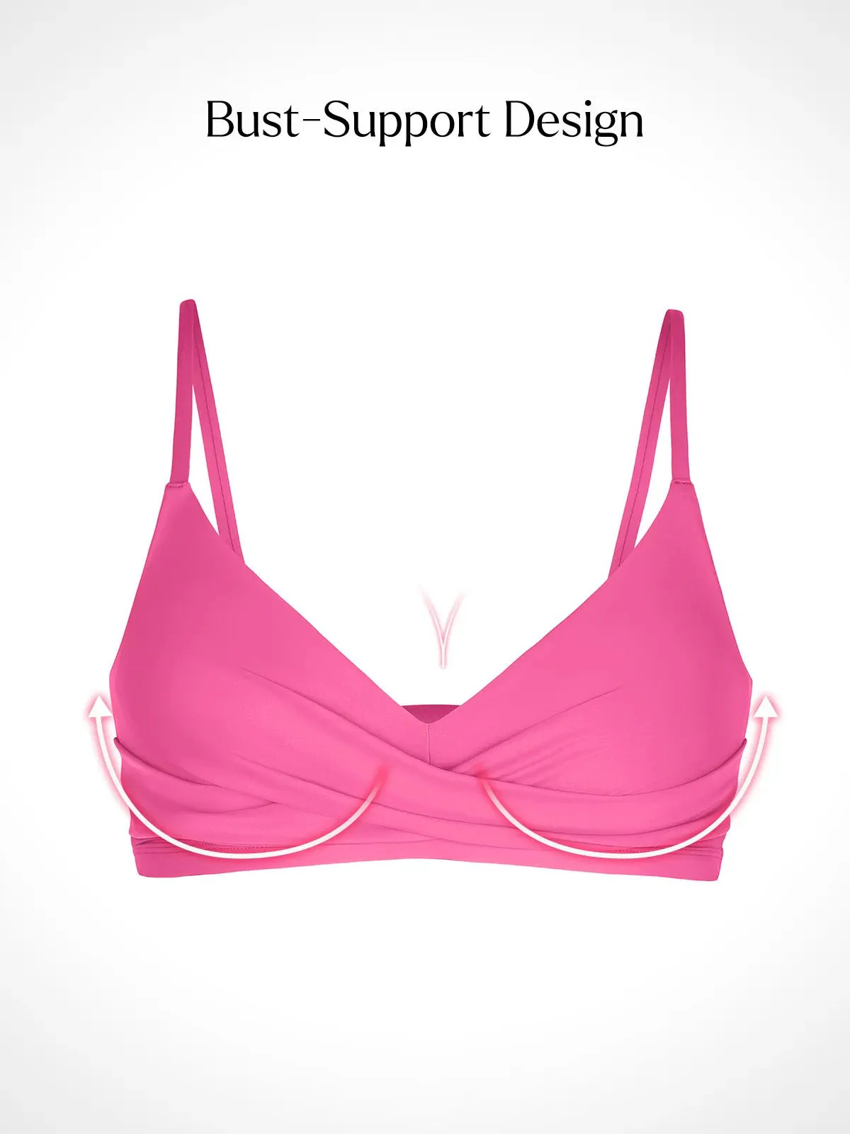Shapewear Ruched Sculpting Bikini Top and Bottom Set - Image 22