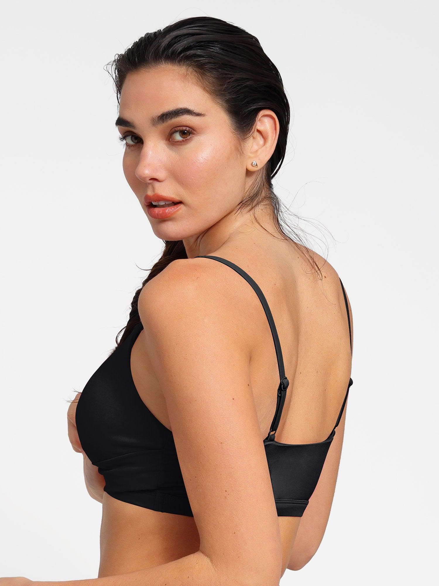 Shapewear Ruched Sculpting Bikini Top and Bottom Set - Image 34