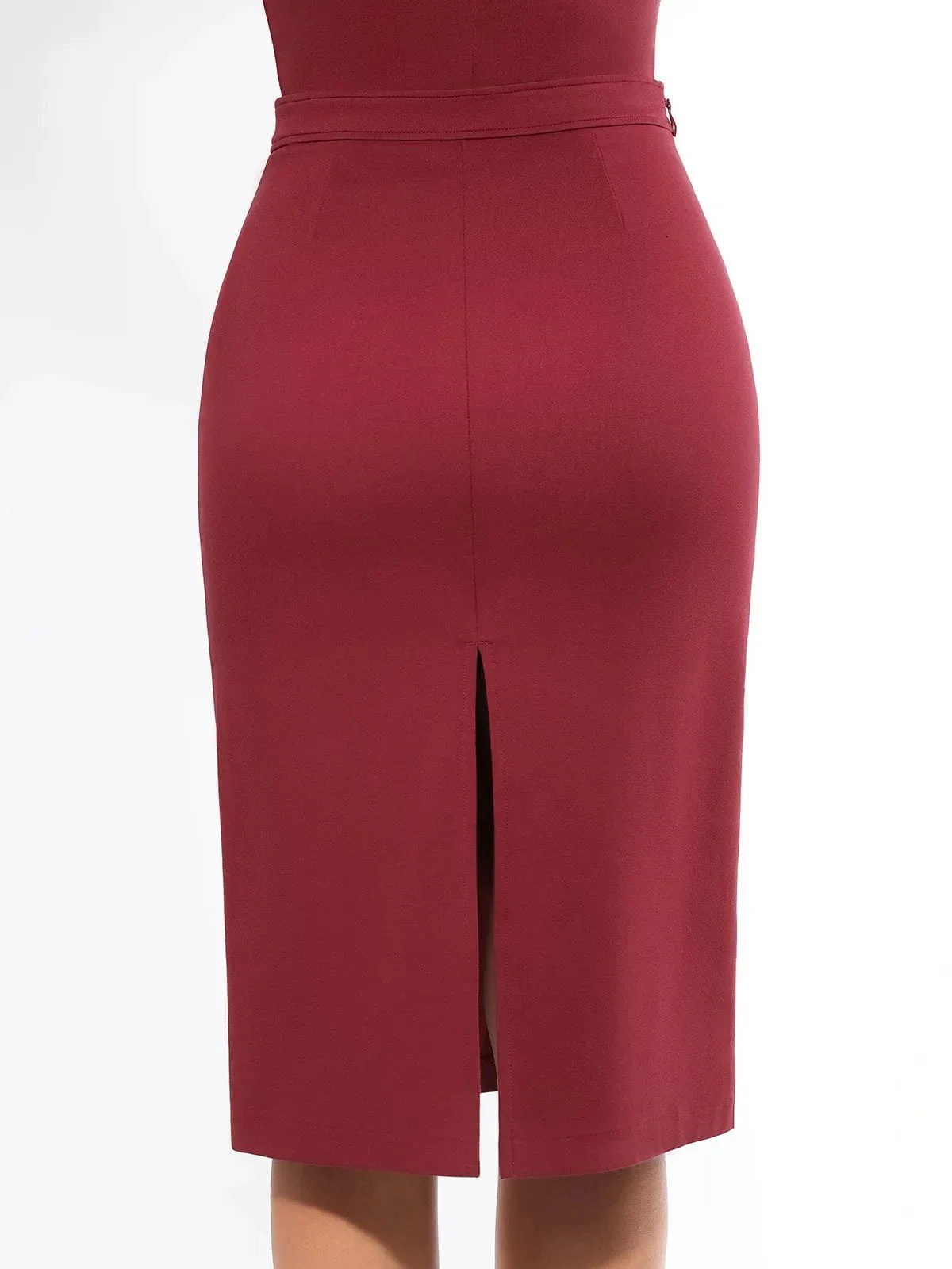 SculptEase Ponte Pencil Skirt - Image 5